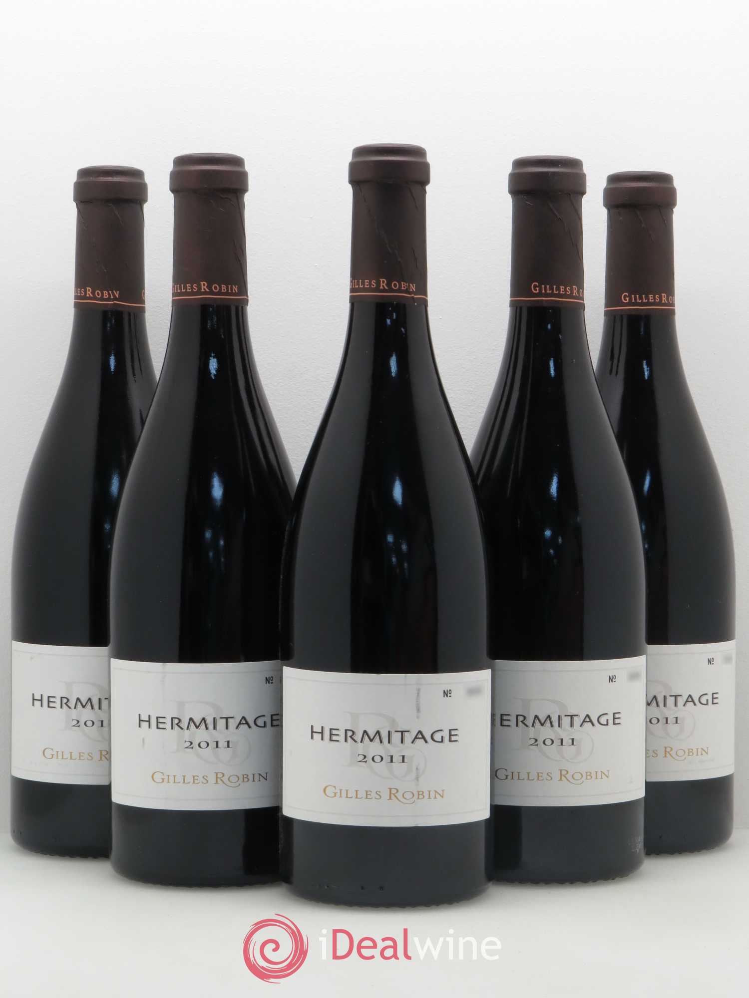 Hermitage Domaine Gilles Robin 2011 - Posten von 5 Flaschen - 0