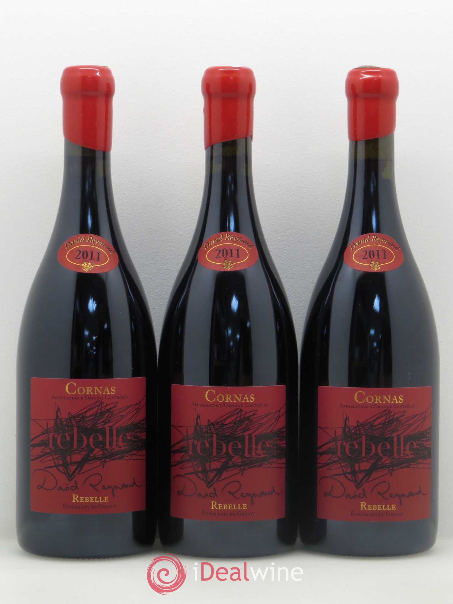 Cornas La Rebelle Domaine Les Bruyeres 2011 - Posten von 3 Flaschen - 0