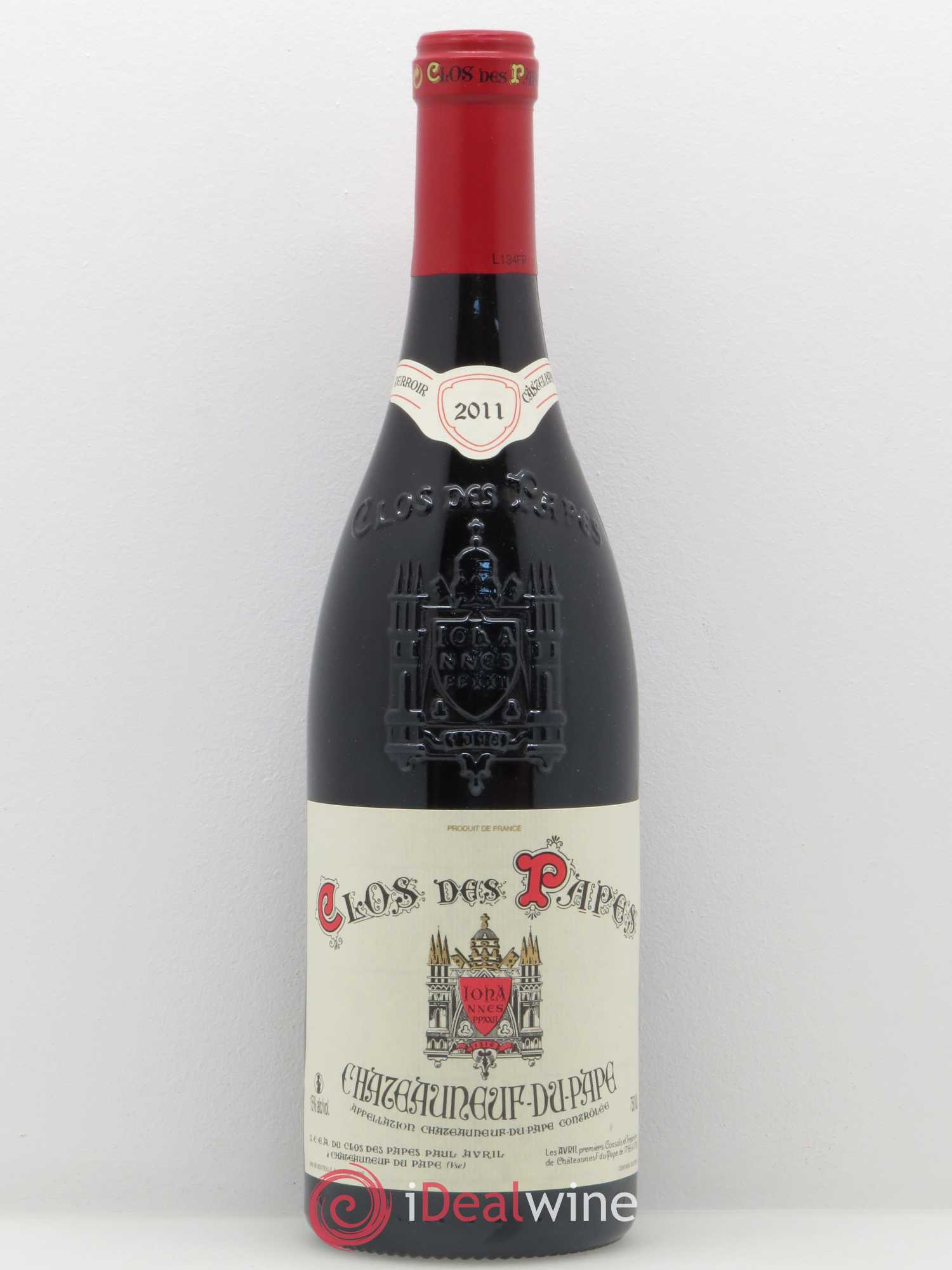Châteauneuf-du-Pape Clos des Papes - Paul Avril 2011 - Lot de 1 bouteille - 0