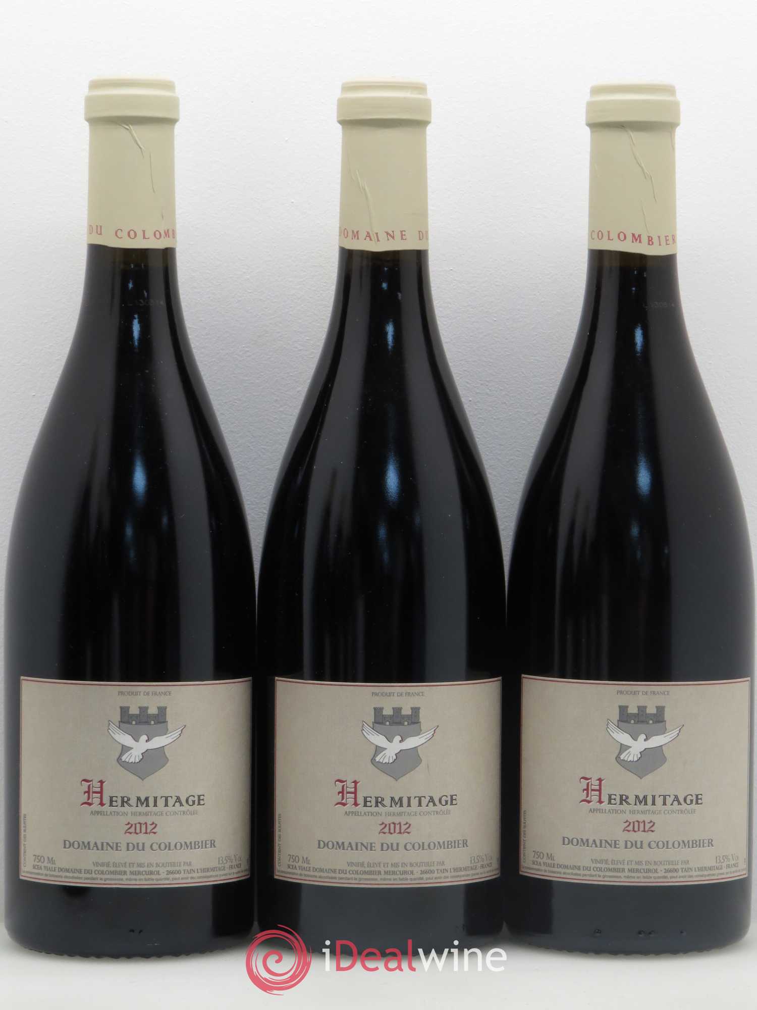 Hermitage Colombier (Domaine du) 2012 - Lot de 6 bouteilles - 1
