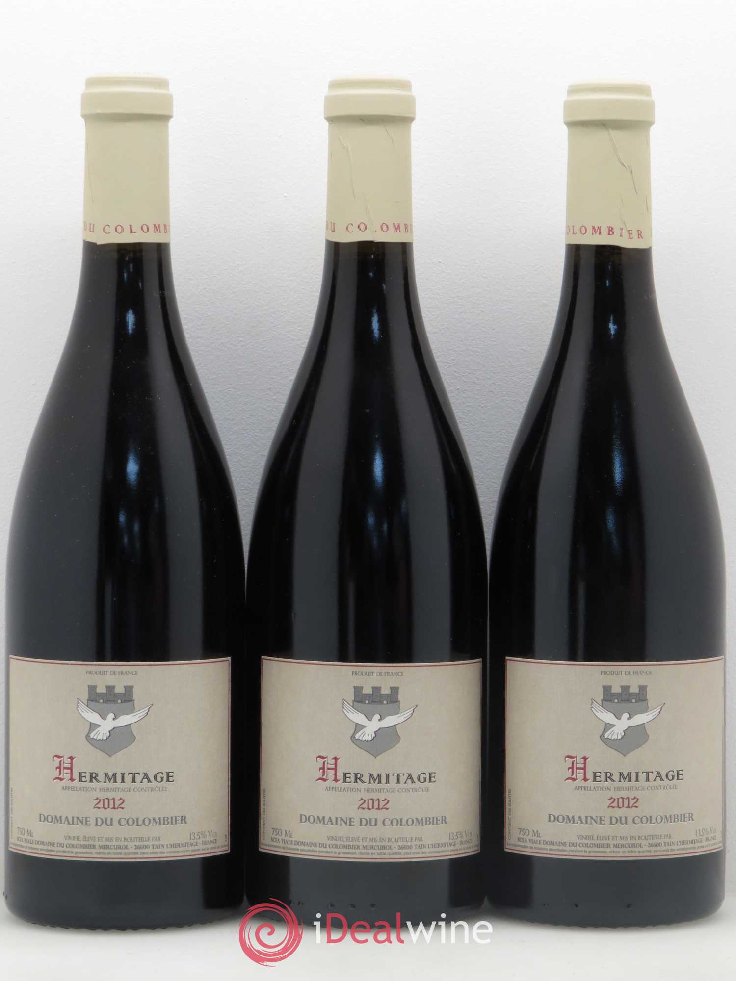 Hermitage Colombier (Domaine du) 2012 - Lot de 6 bouteilles - 2