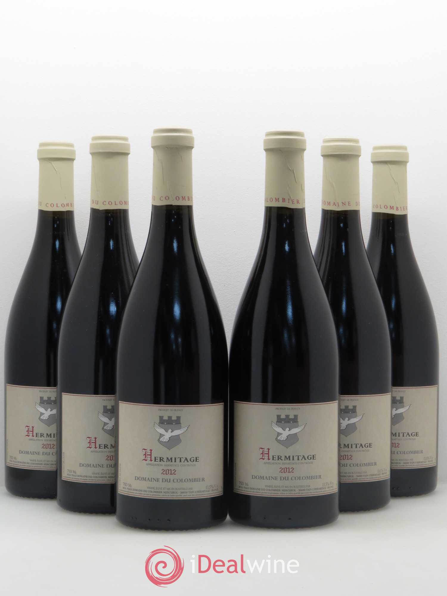 Hermitage Colombier (Domaine du) 2012 - Lot de 6 bouteilles - 0