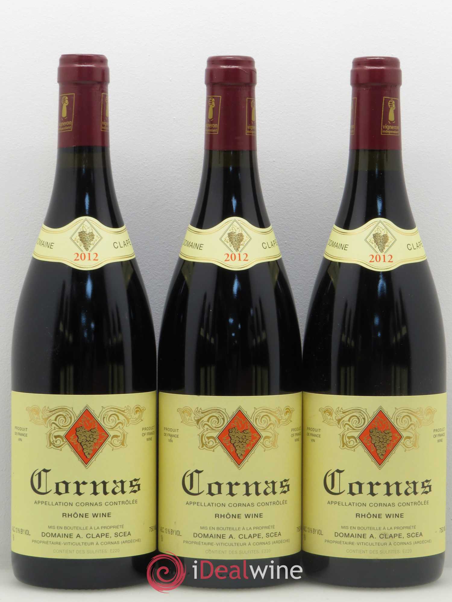 Cornas Auguste Clape 2012 - Lot de 12 bouteilles - 2