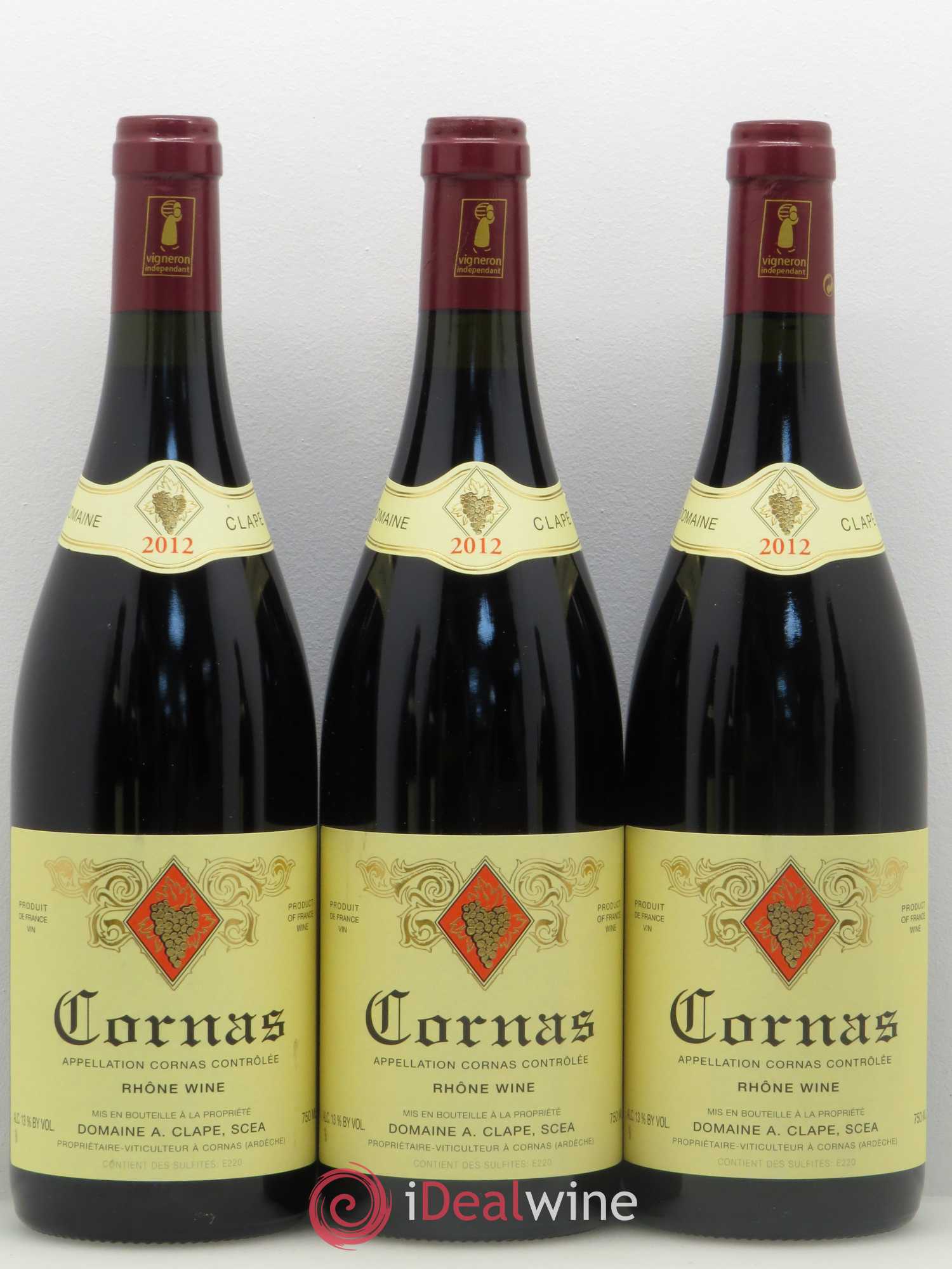 Cornas Auguste Clape 2012 - Lot de 12 bouteilles - 3