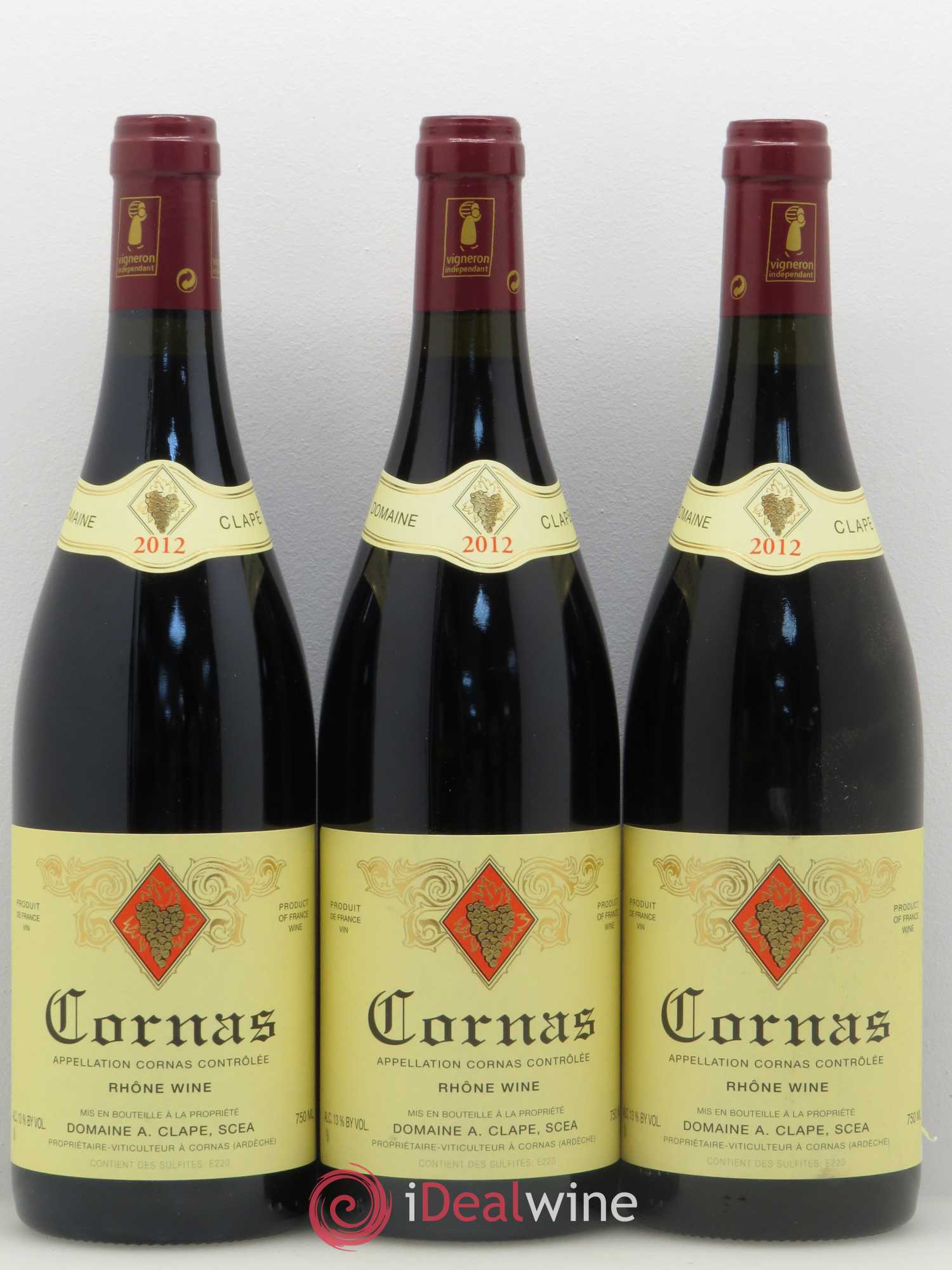 Cornas Auguste Clape 2012 - Lot de 12 bouteilles - 4