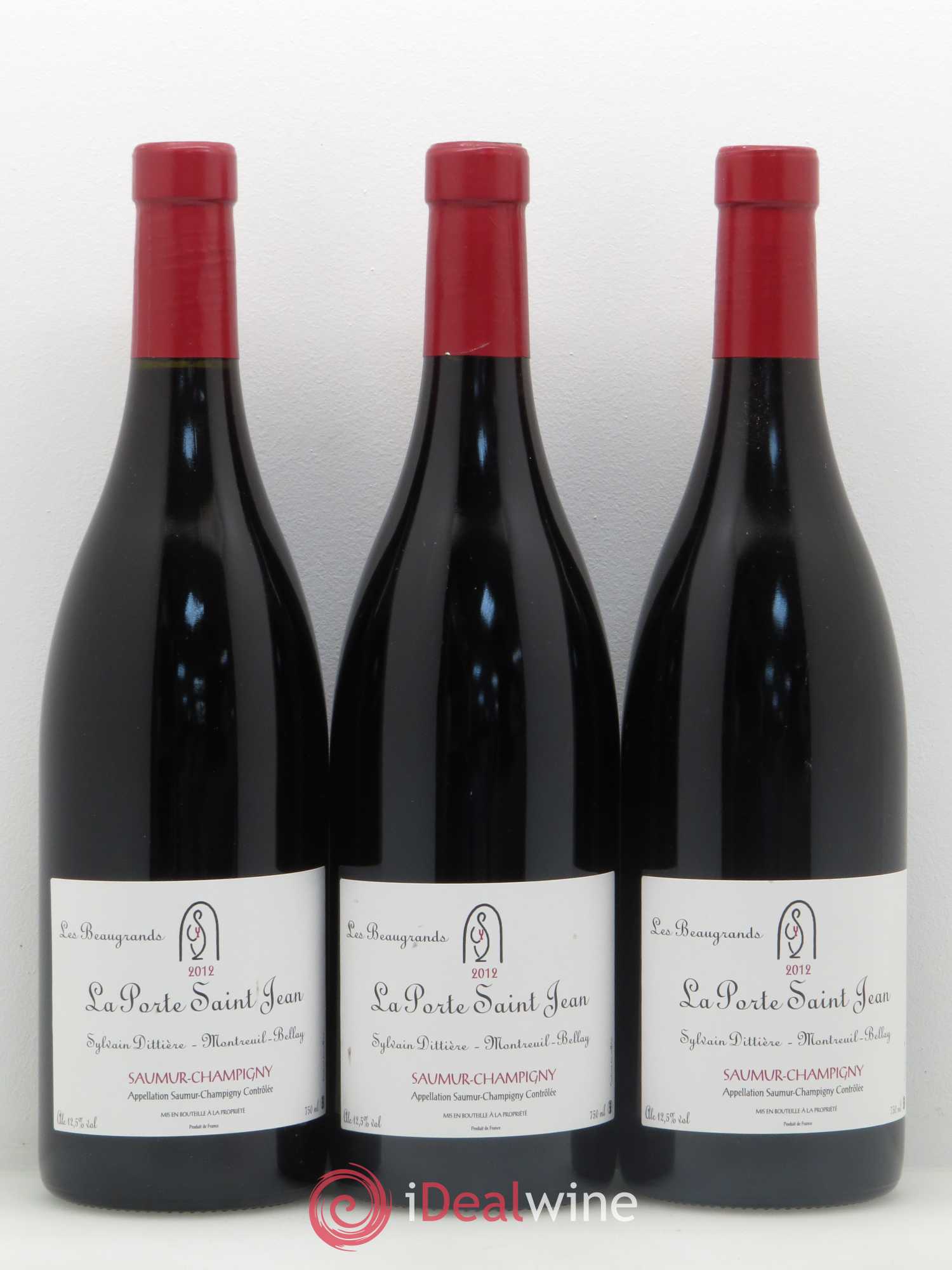 Saumur-Champigny La Porte Saint Jean Les Beaugrands 2012 - Lot de 6 bouteilles - 2
