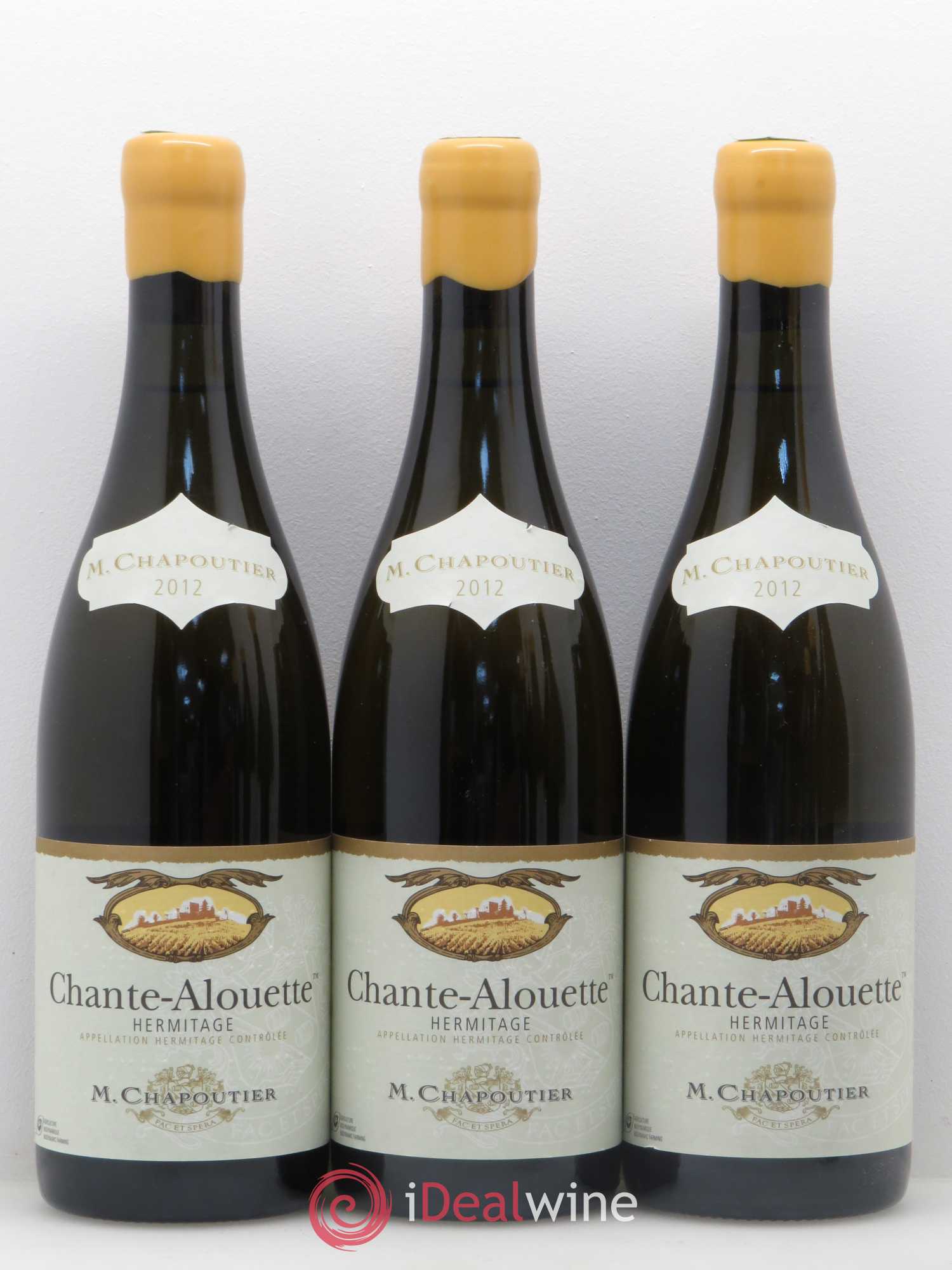 Hermitage Chante Alouette Chapoutier 2012 - Lot de 6 bouteilles - 2