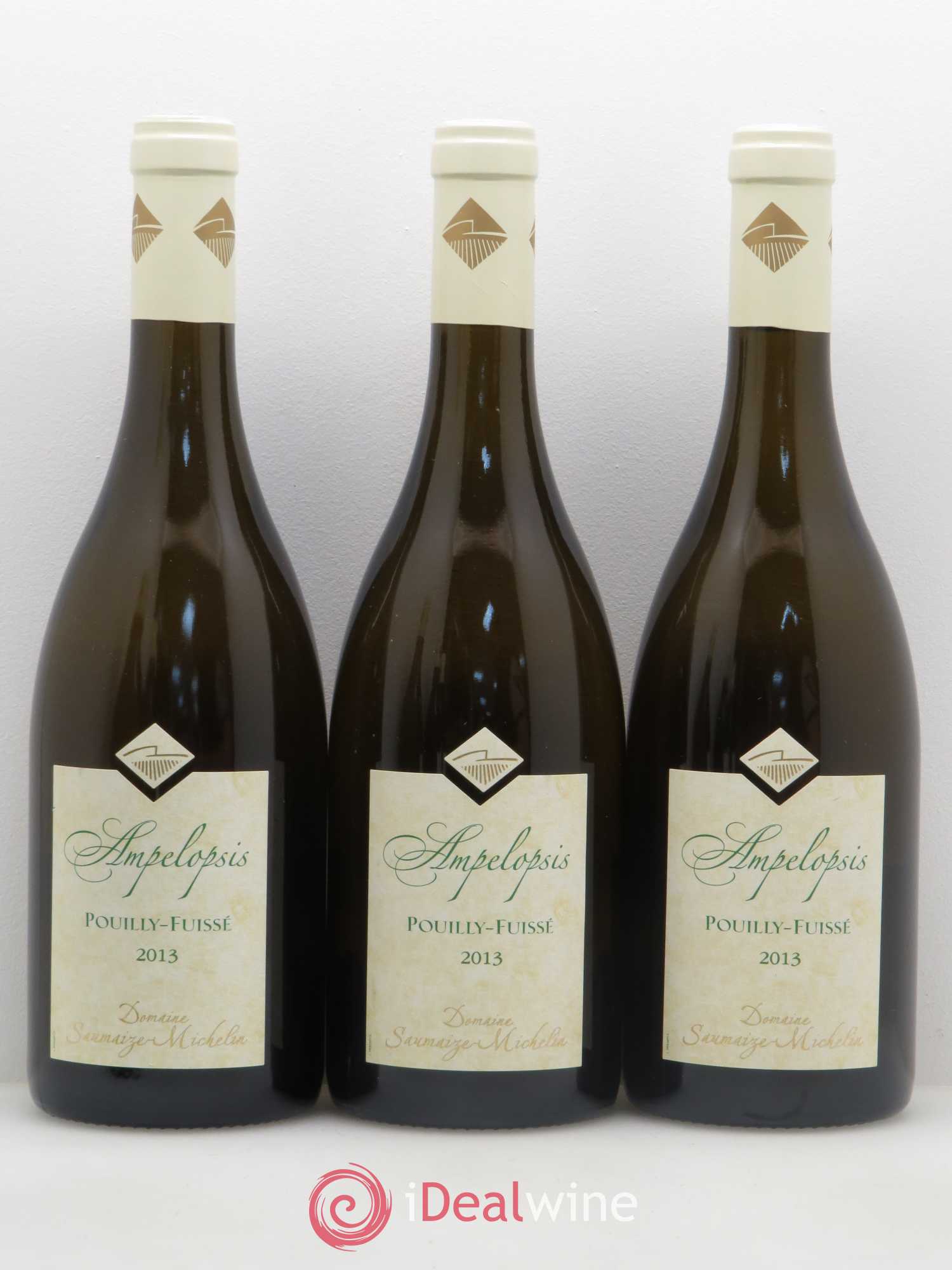 Pouilly-Fuissé Ampelopsis Saumaize-Michelin (Domaine) 2013 - Posten von 6 Flaschen - 1