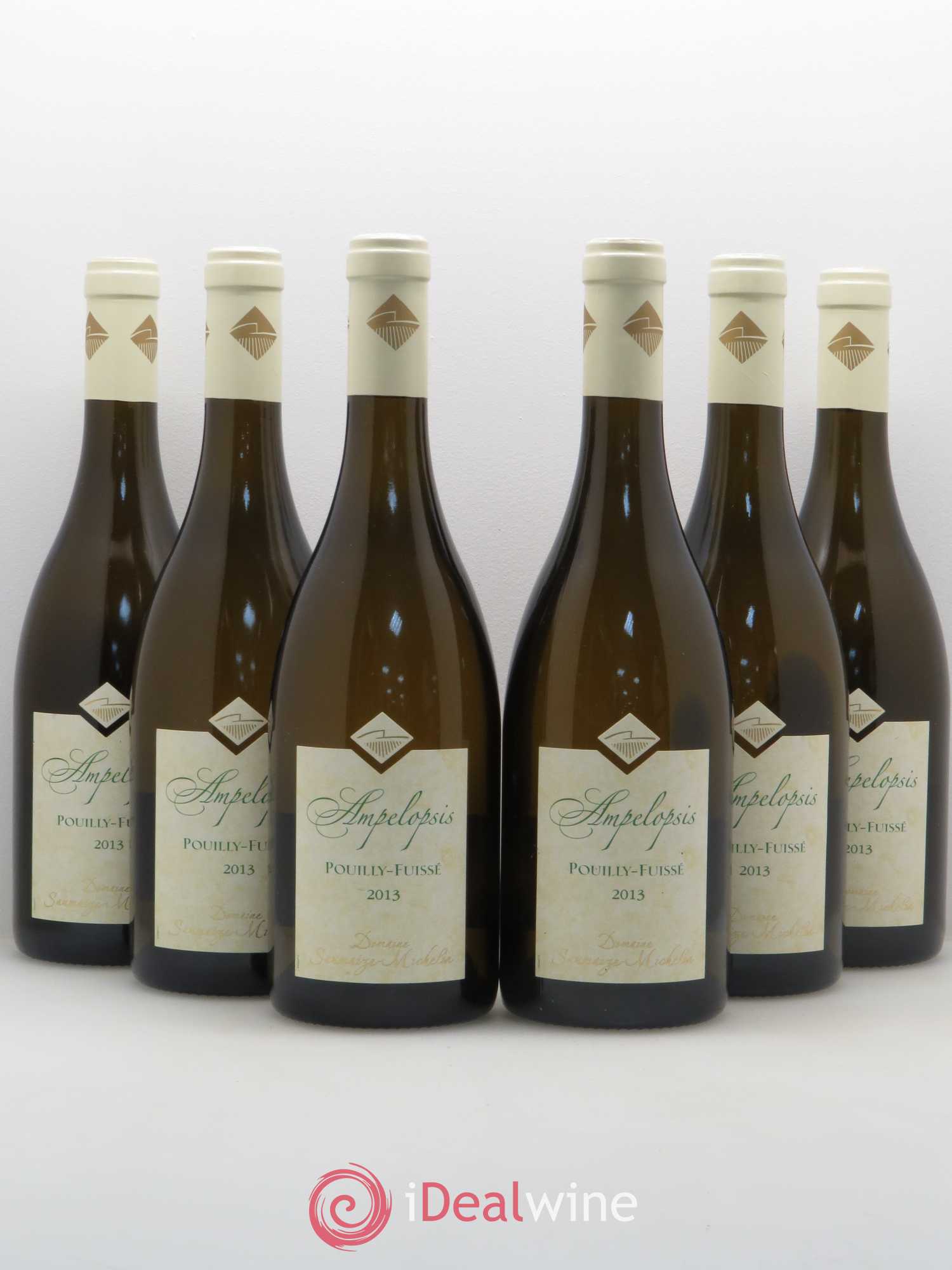Pouilly-Fuissé Ampelopsis Saumaize-Michelin (Domaine) 2013 - Posten von 6 Flaschen - 0
