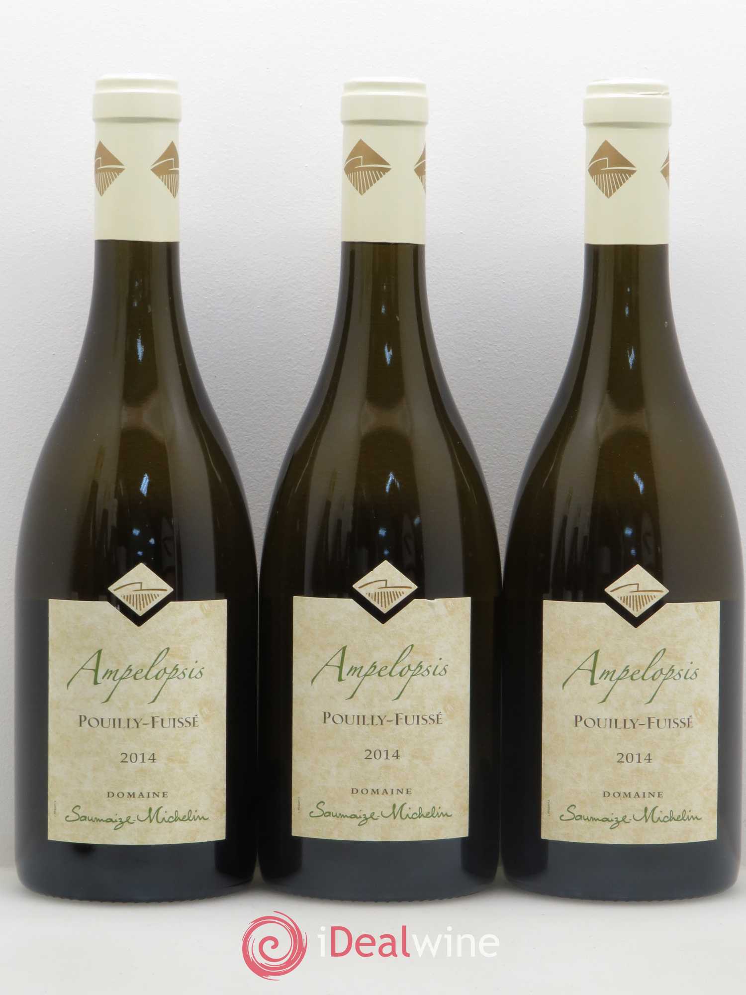 Pouilly-Fuissé Ampelopsis Saumaize-Michelin (Domaine) 2014 - Posten von 6 Flaschen - 1