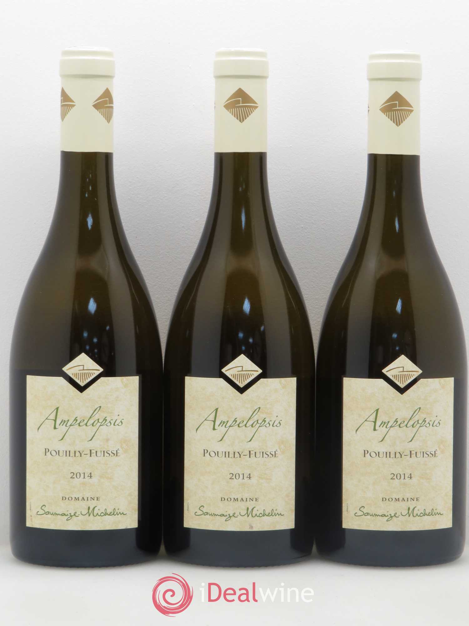 Pouilly-Fuissé Ampelopsis Saumaize-Michelin (Domaine) 2014 - Posten von 6 Flaschen - 2