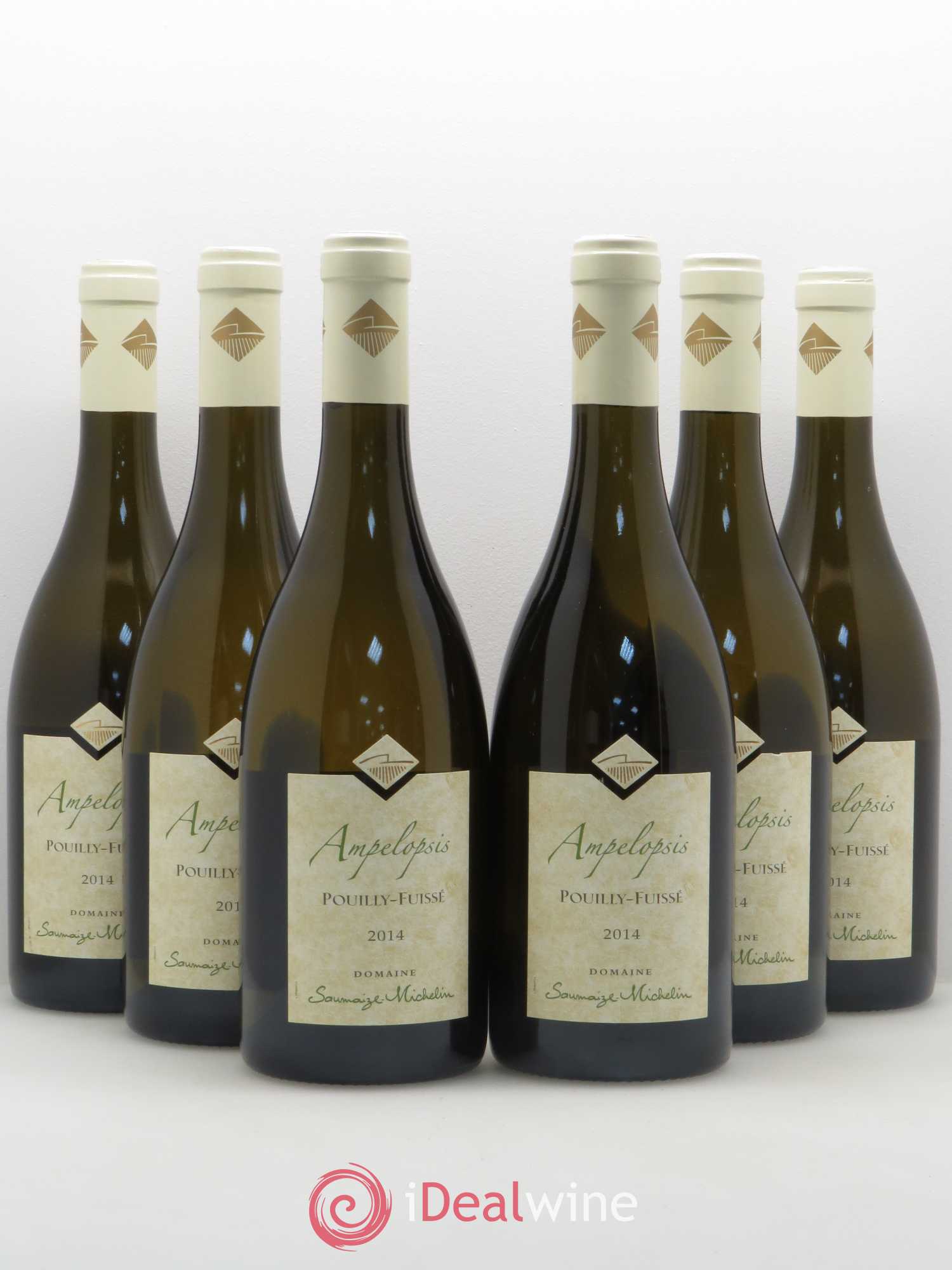 Pouilly-Fuissé Ampelopsis Saumaize-Michelin (Domaine) 2014 - Posten von 6 Flaschen - 0