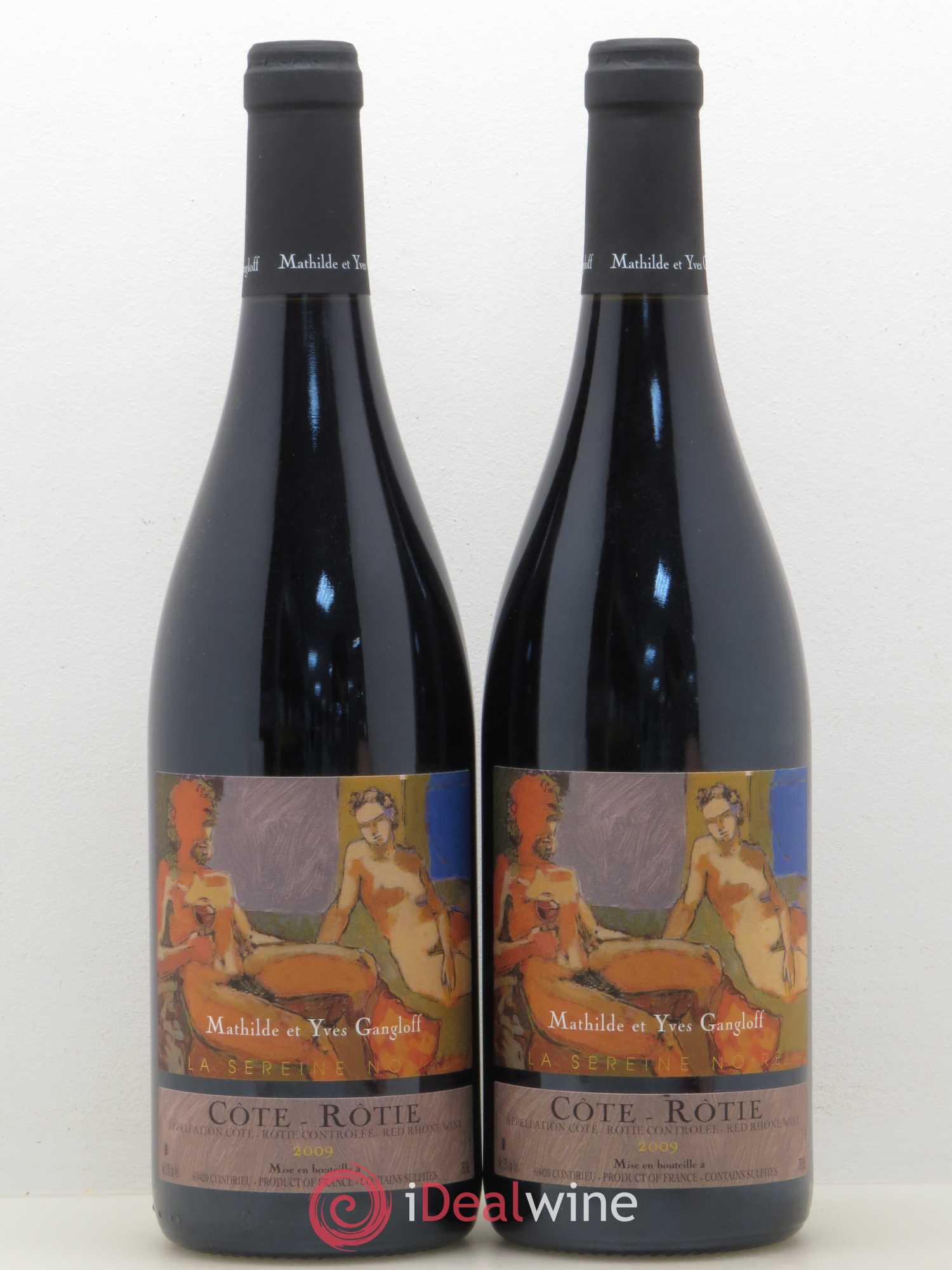 Côte-Rôtie La Sereine Noire Gangloff (Domaine) 2009 - Lot de 2 bouteilles - 0