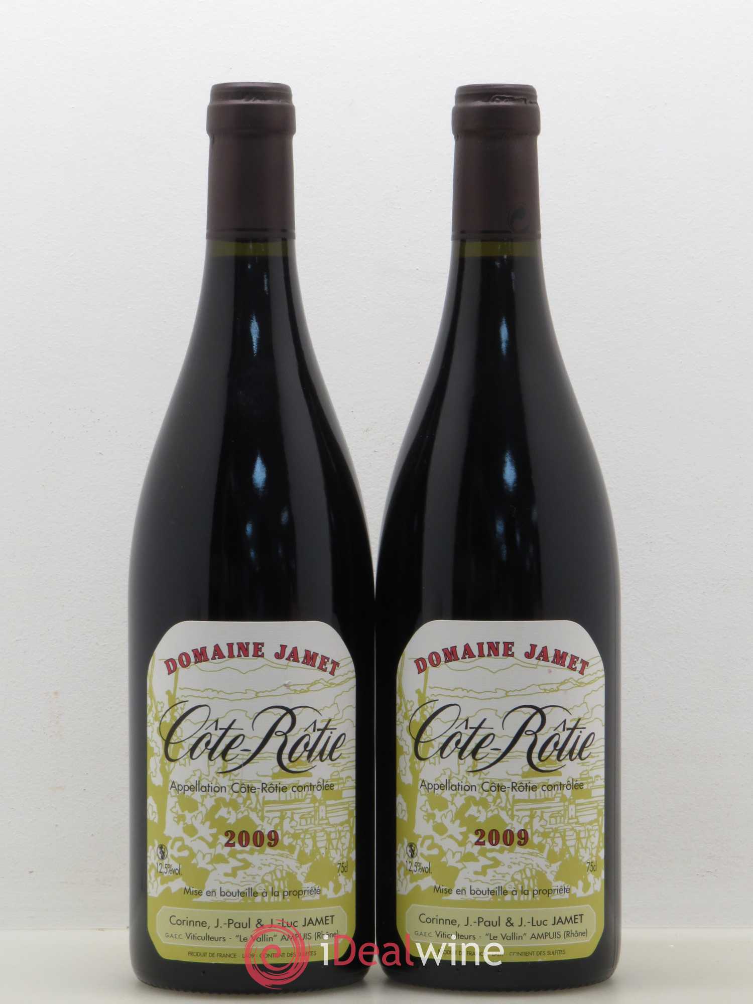 Côte-Rôtie Jamet (Domaine) 2009 - Lot de 2 bouteilles - 0