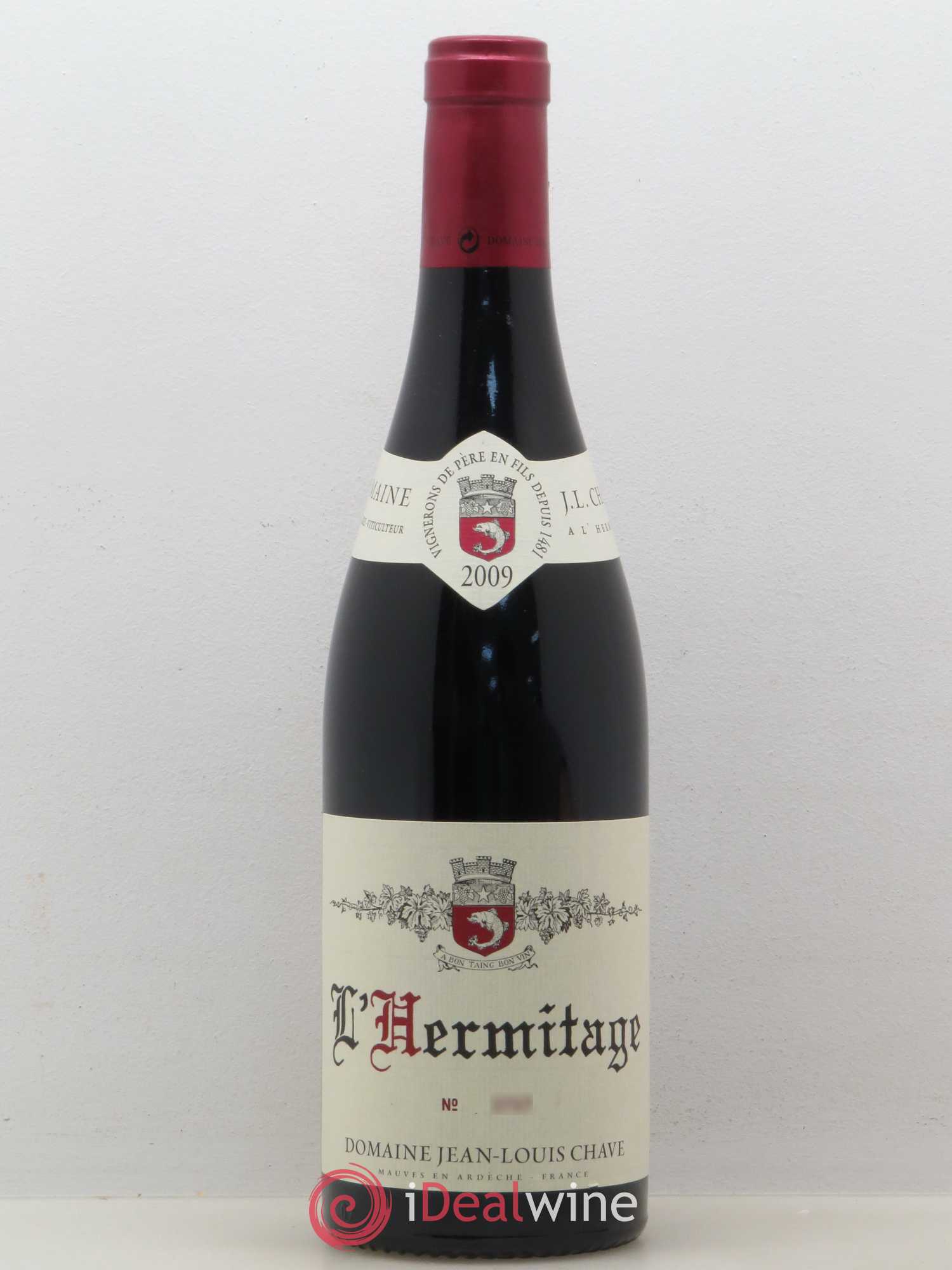 Hermitage Jean-Louis Chave 2009 - Lot de 1 bouteille - 0