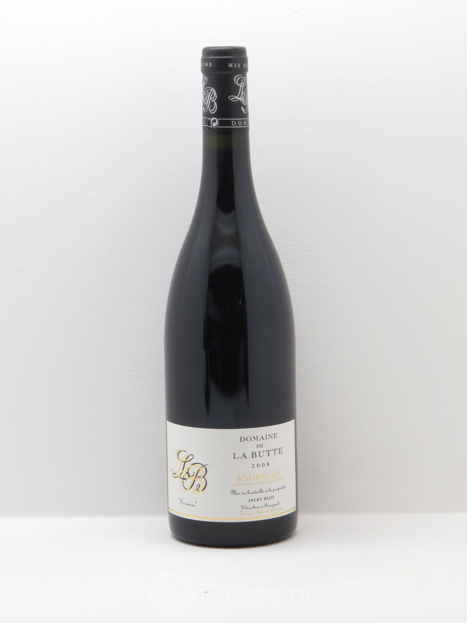 Bourgueil Perrières Domaine de La Butte - Jacky Blot 2008 - Lot de 6 bouteilles - 0