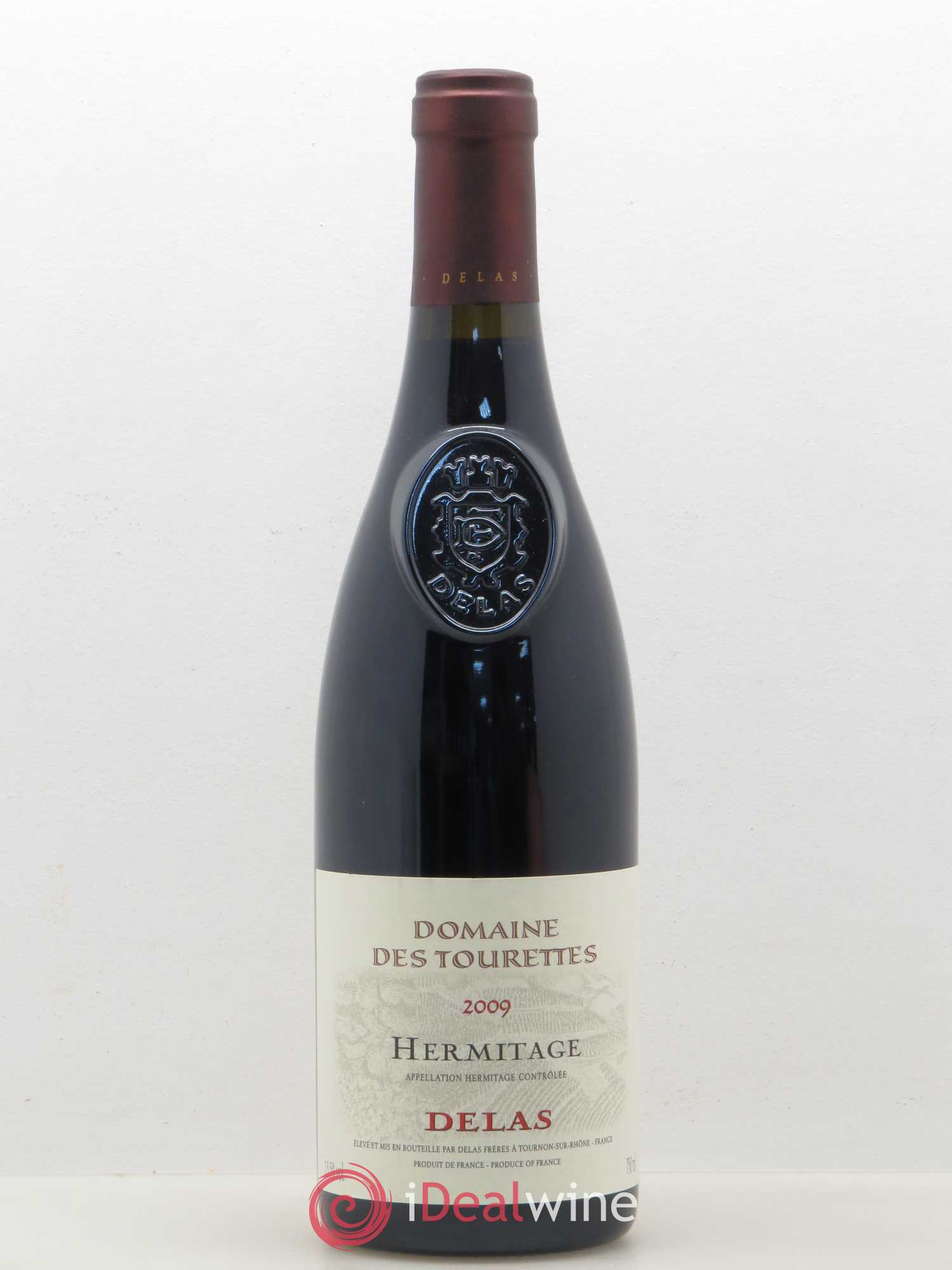 Hermitage Domaine des Tourettes Delas Frères 2009 - Lot de 1 bouteille - 0