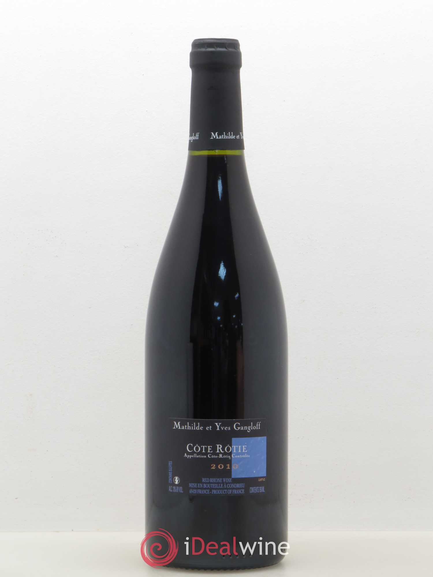 Côte-Rôtie La Barbarine Gangloff (Domaine) 2010 - Lot de 1 bouteille - 1