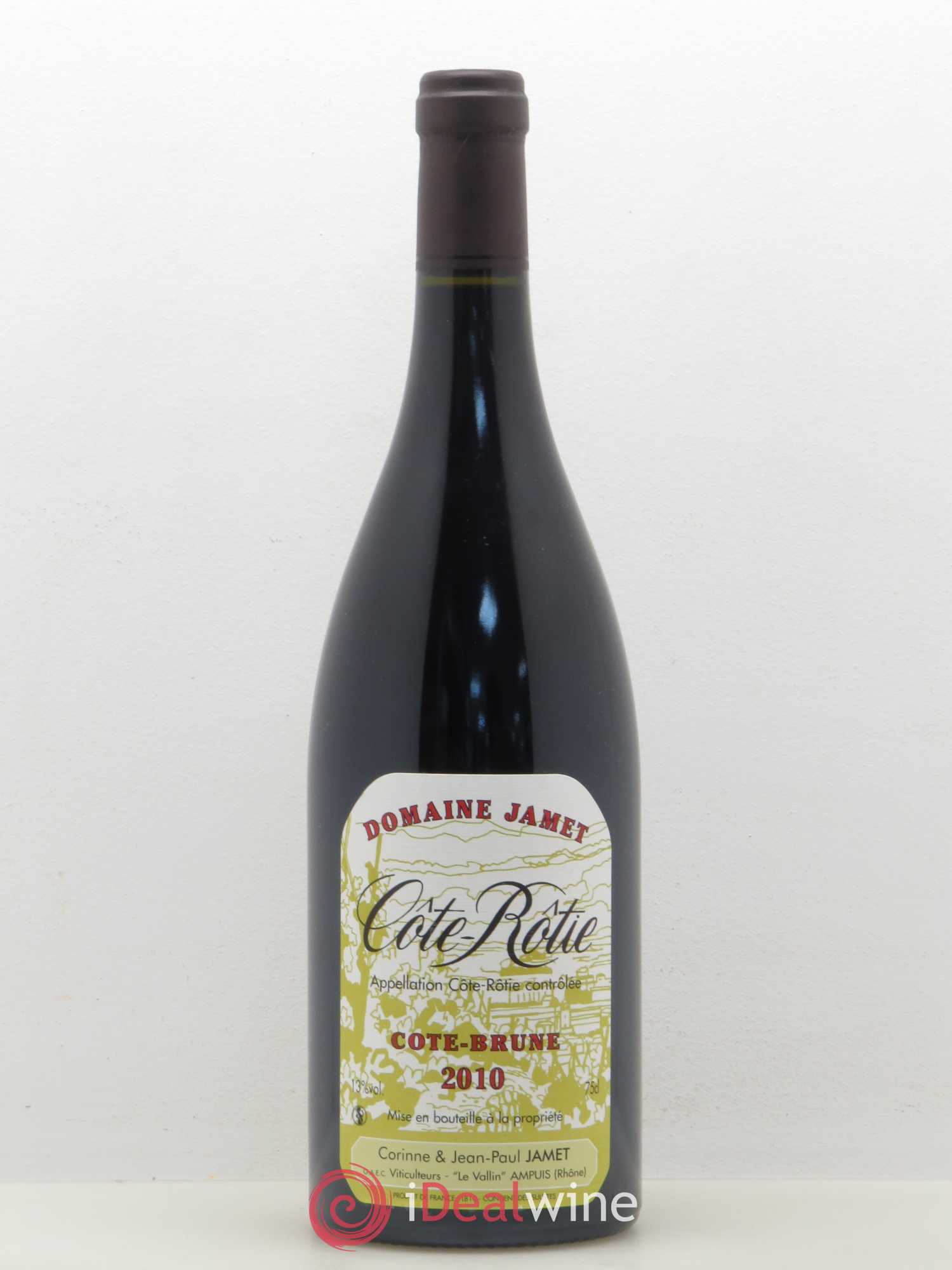 Côte-Rôtie Côte Brune Jamet (Domaine) 2010 - Lot de 1 bouteille - 0