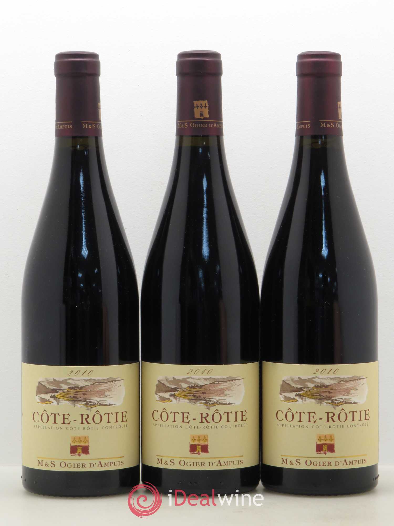 Côte-Rôtie Réserve Stéphane Ogier 2010 - Lot de 3 bouteilles - 0