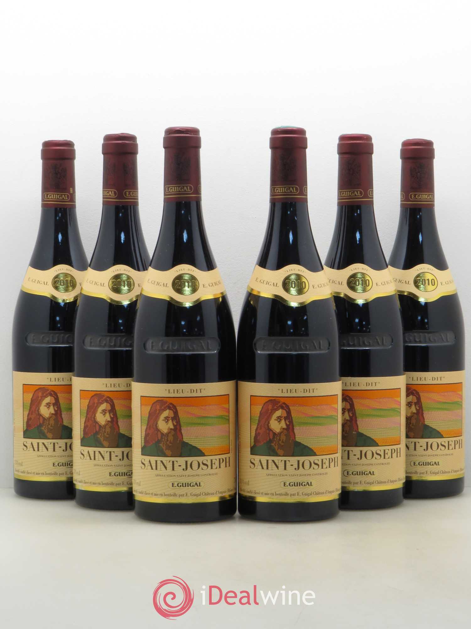 Saint-Joseph Lieu-dit Saint-Joseph Guigal 2010 - Lot de 6 bouteilles - 0