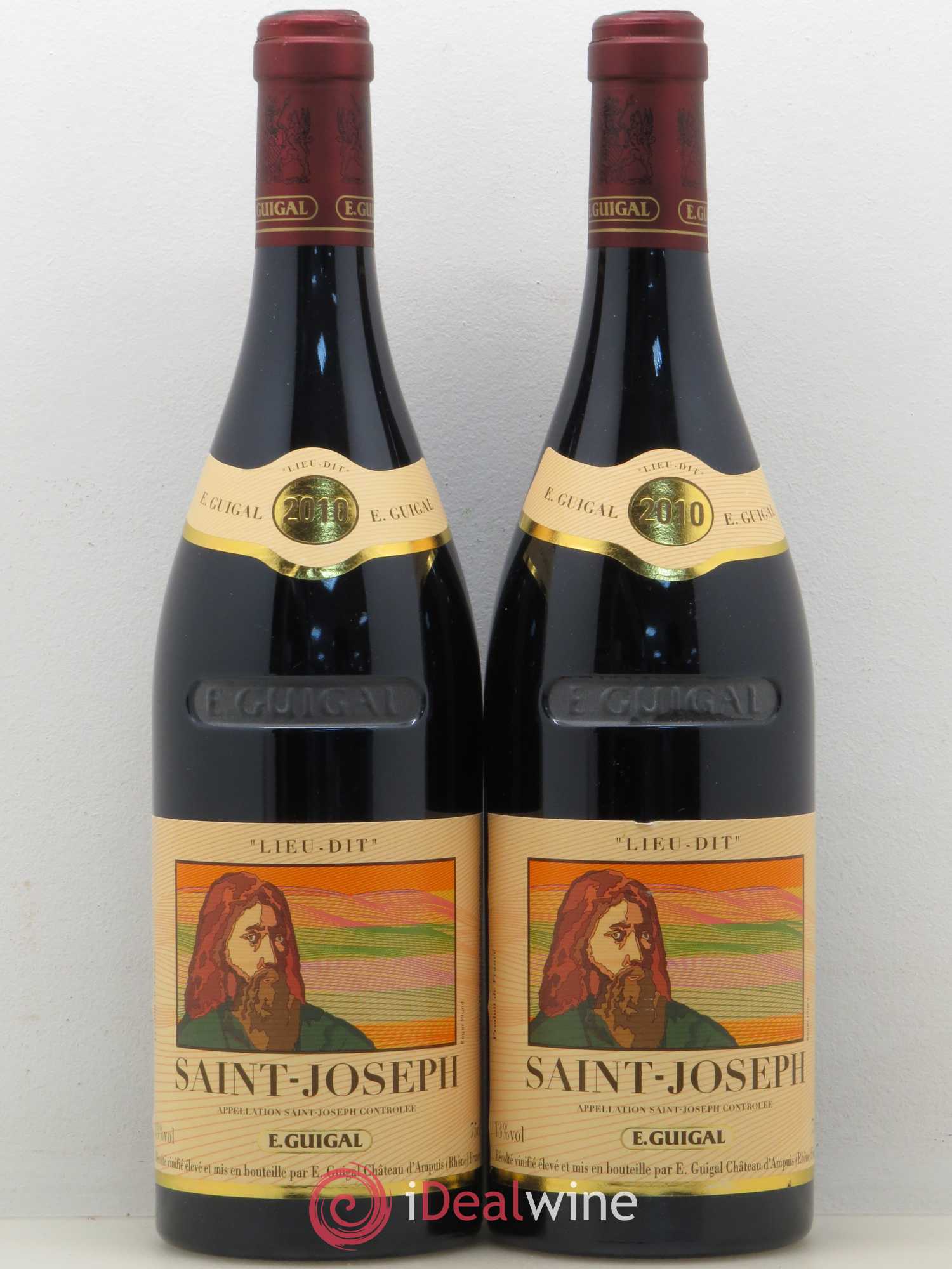Saint-Joseph Lieu-dit Saint-Joseph Guigal 2010 - Lot de 2 bouteilles - 0