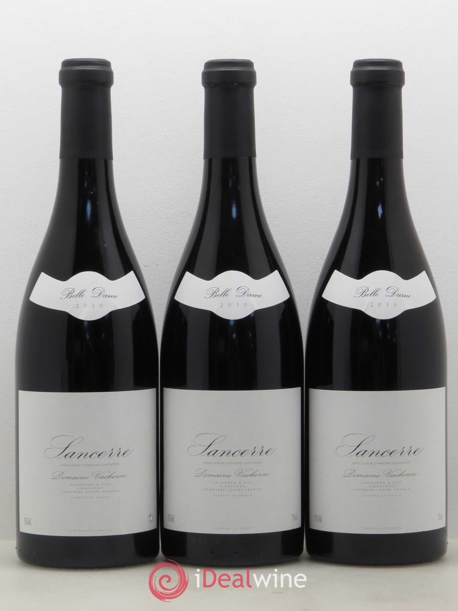 Sancerre Belle-Dame Domaine Vacheron et Fils 2010 - Lot de 3 bouteilles - 0