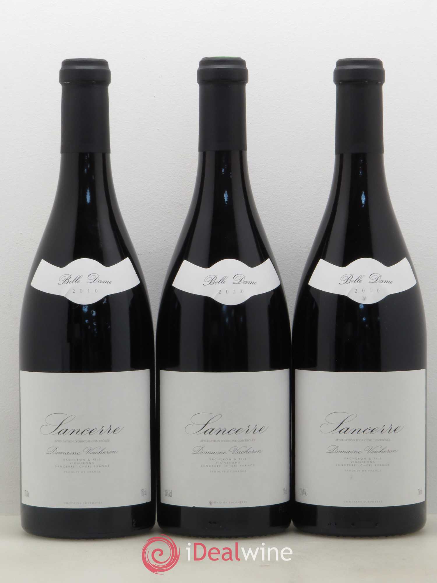 Sancerre Belle-Dame Domaine Vacheron et Fils 2010 - Lot de 3 bouteilles - 0