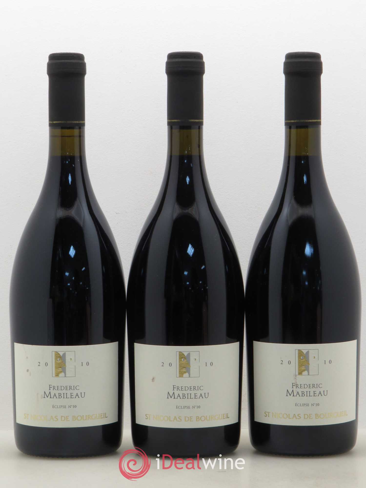 Saint-Nicolas de Bourgueil Eclipse Domaine Frédéric Mabileau 2010 - Posten von 3 Flaschen - 0