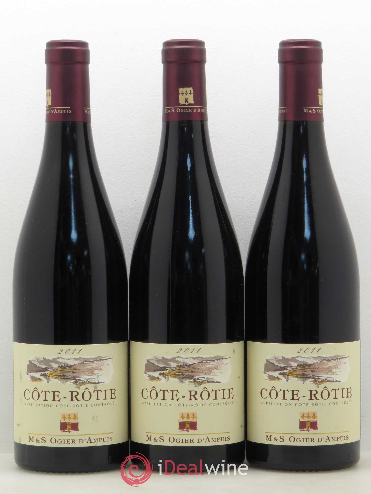 Côte-Rôtie Réserve Stéphane Ogier 2011 - Lot de 3 bouteilles - 0