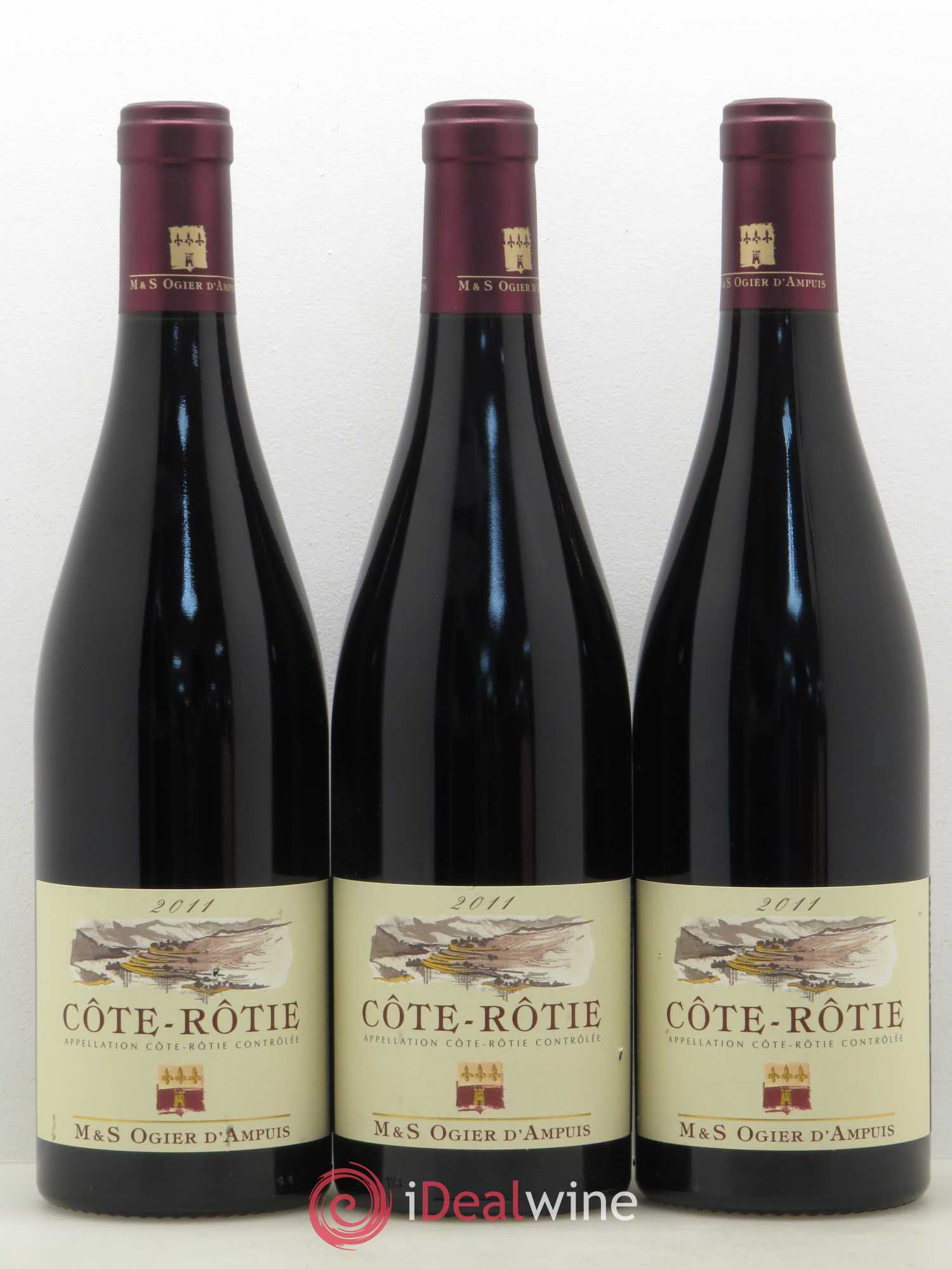 Côte-Rôtie Réserve Stéphane Ogier 2011 - Lot de 3 bouteilles - 0