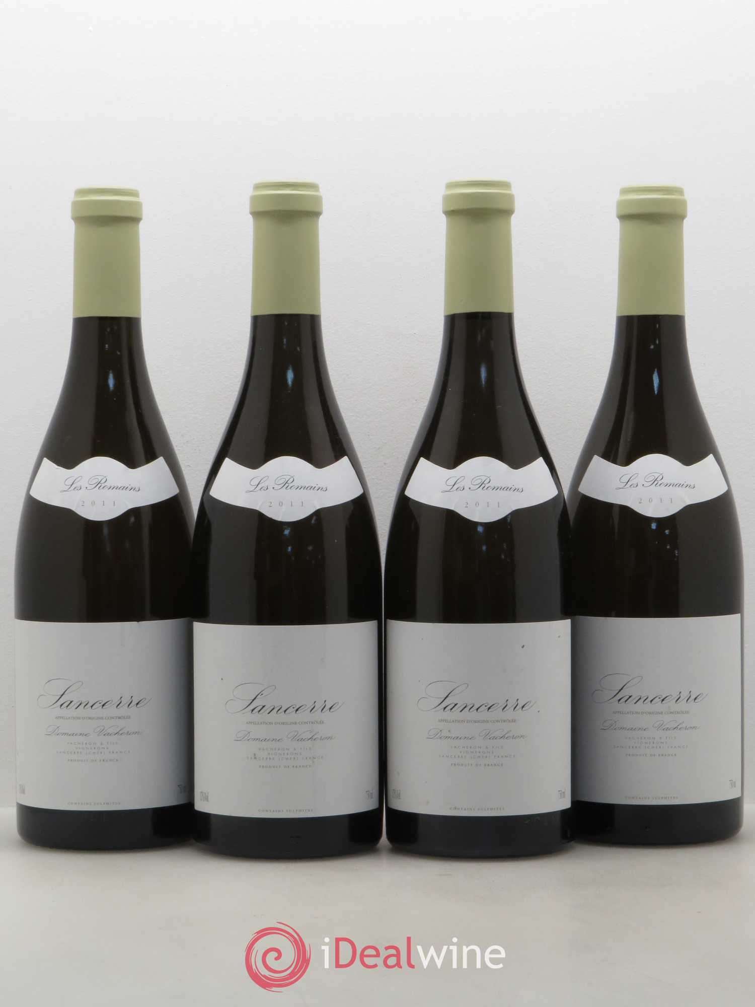 Sancerre Les Romains Domaine Vacheron et Fils 2011 - Lot de 4 bouteilles - 0