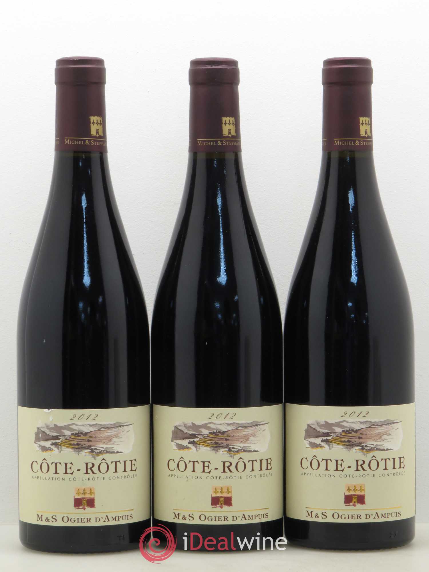 Côte-Rôtie Réserve Stéphane Ogier 2012 - Lot de 3 bouteilles - 0