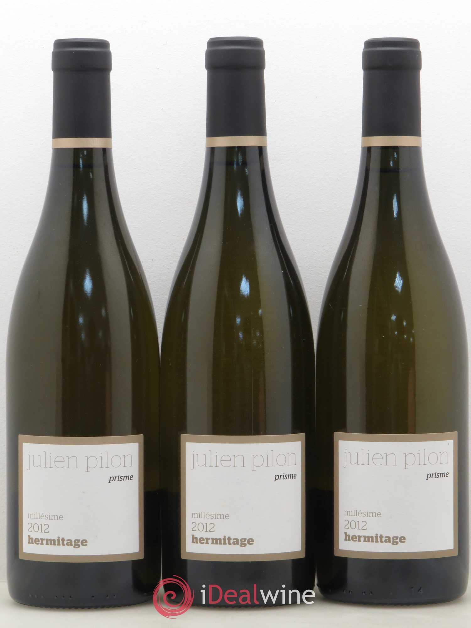 Hermitage Prisme Domaine Julien Pilon 2012 - Posten von 3 Flaschen - 0
