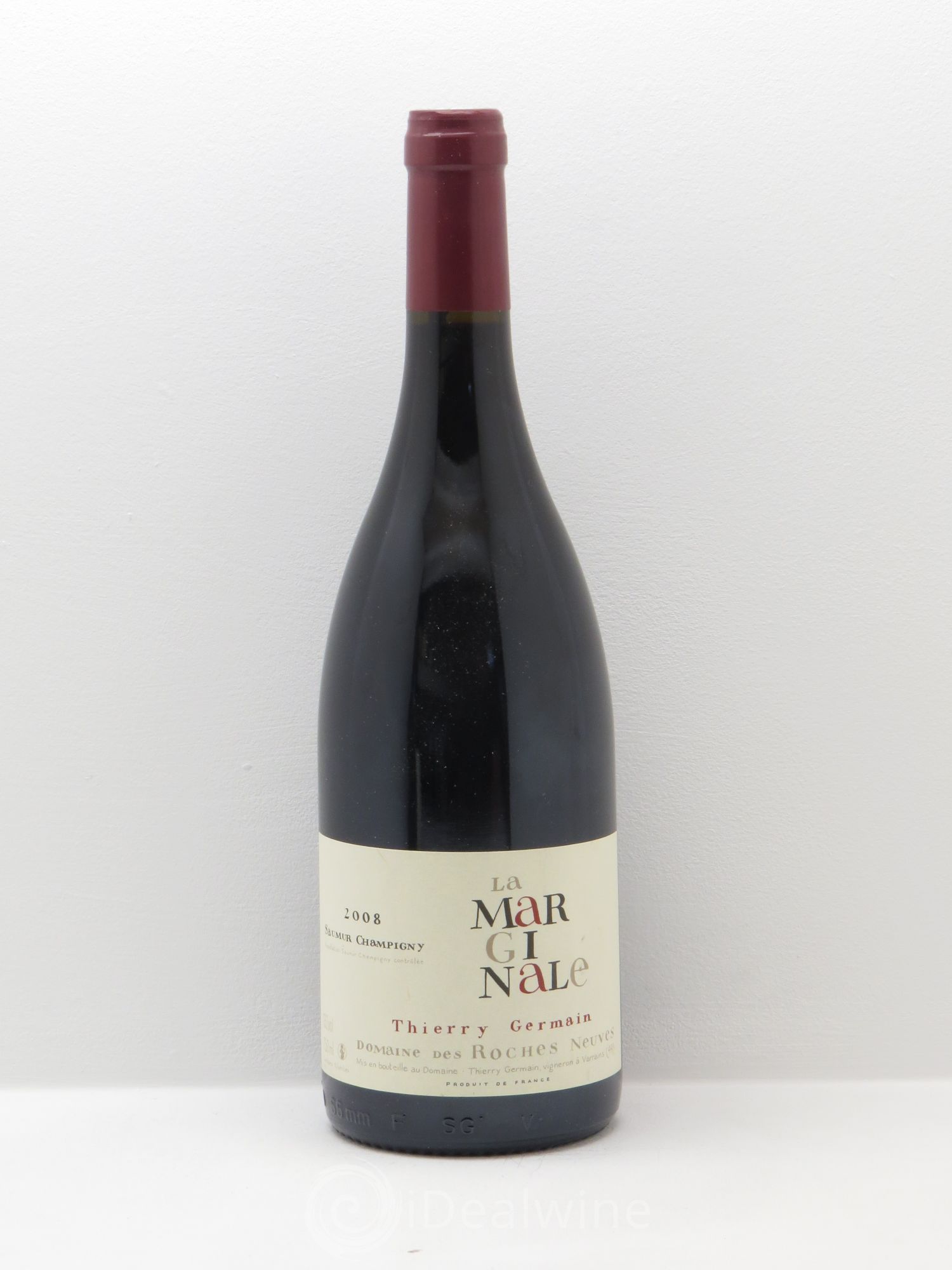 Saumur-Champigny La Marginale Domaine des Roches Neuves - Thierry Germain 2008 - Lot de 6 bouteilles - 0