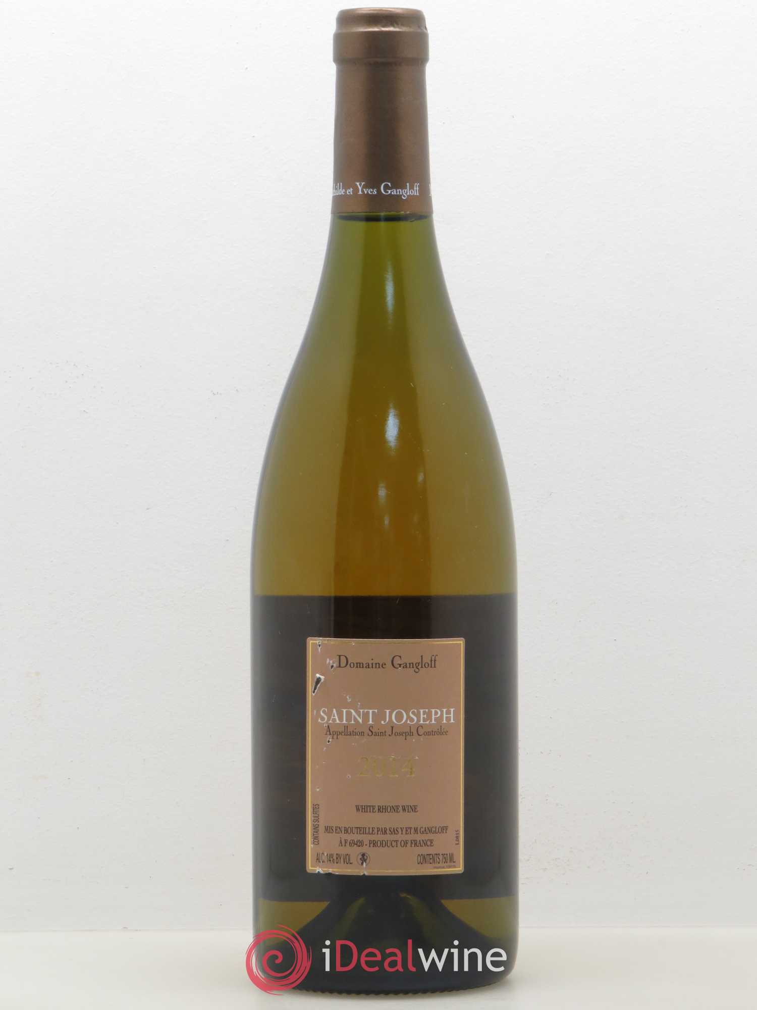 Saint-Joseph Gangloff (Domaine) 2014 - Lot de 1 bouteille - 1