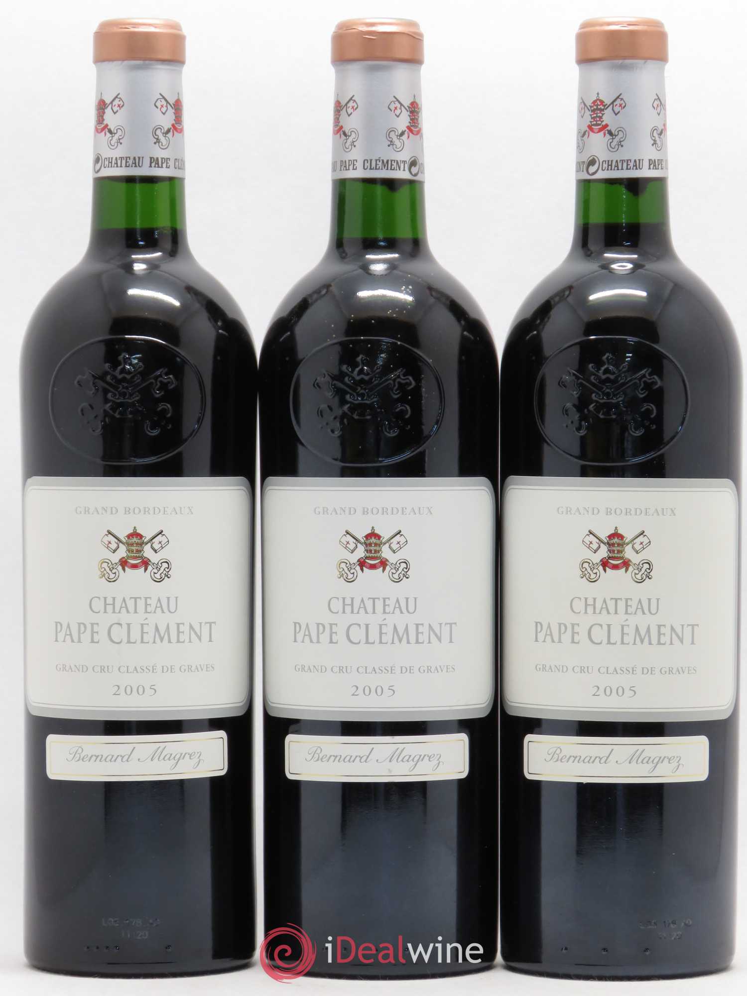 Château Pape Clément Cru Classé de Graves 2005 - Lot de 12 bouteilles - 2