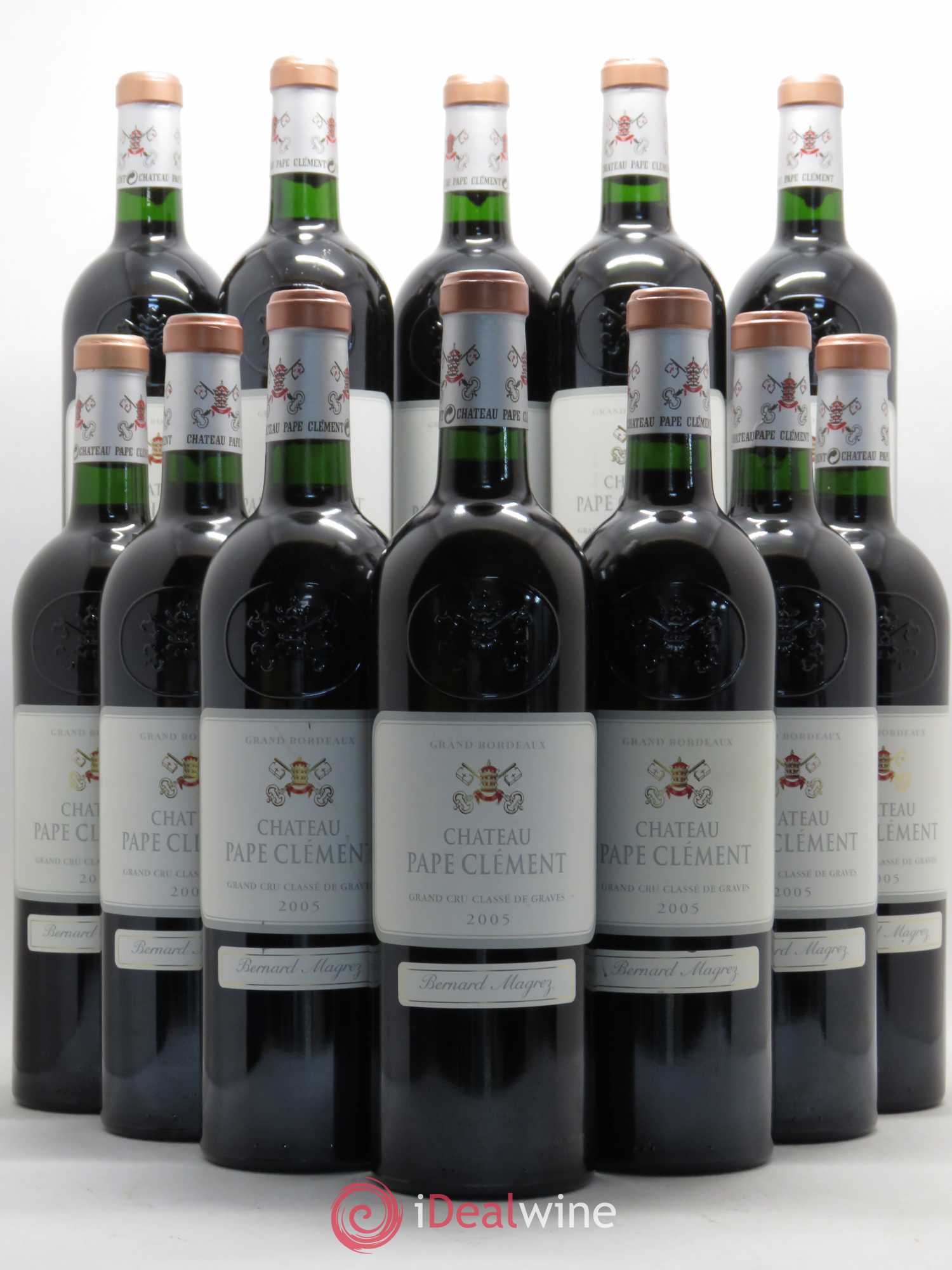 Château Pape Clément Cru Classé de Graves 2005 - Lot de 12 bouteilles - 0