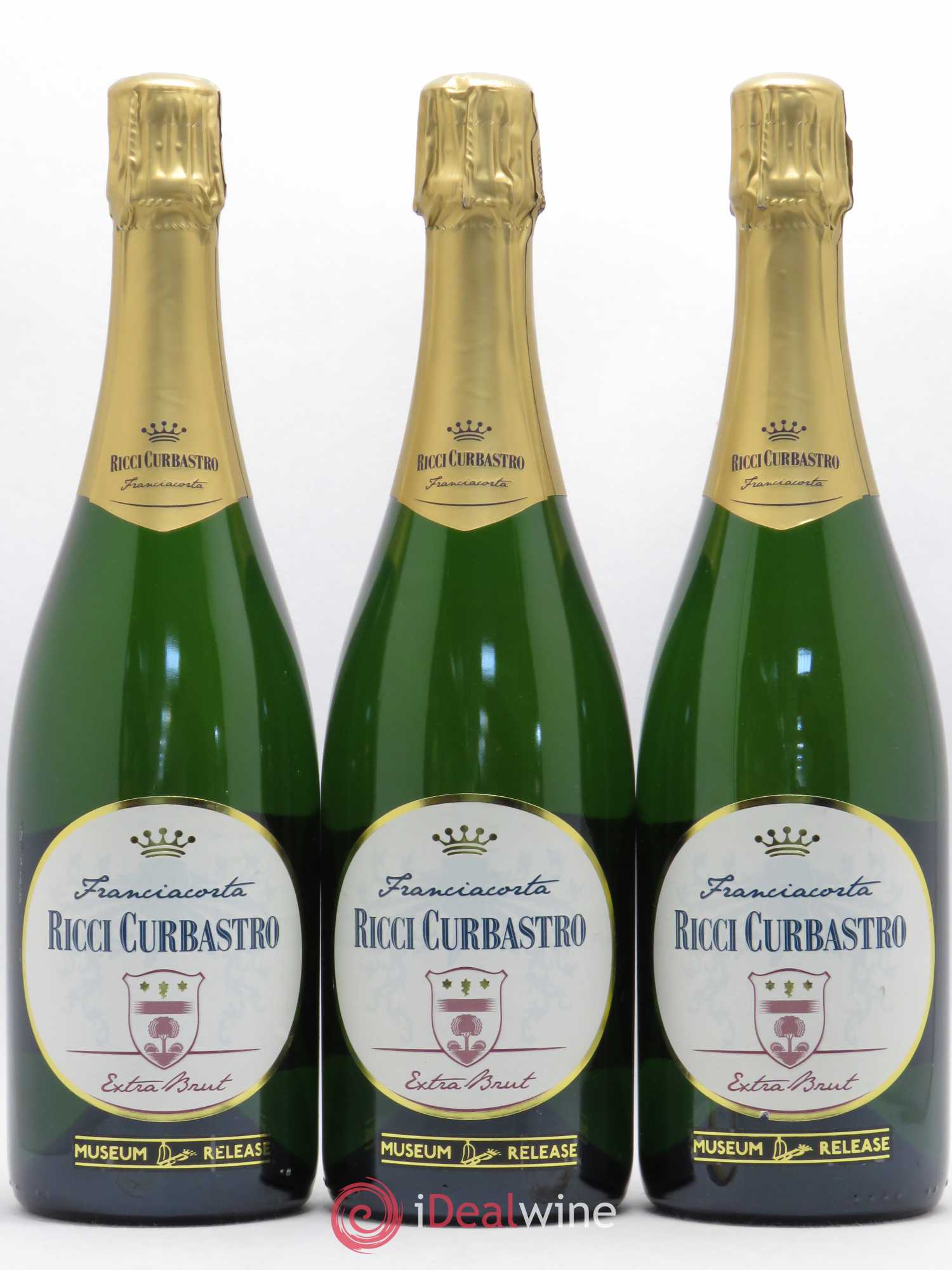 Italie Ricci Curbastro Extra Brut Museum Release Franciacorta (sans prix de réserve) 2006 - Posten von 3 Flaschen - 0