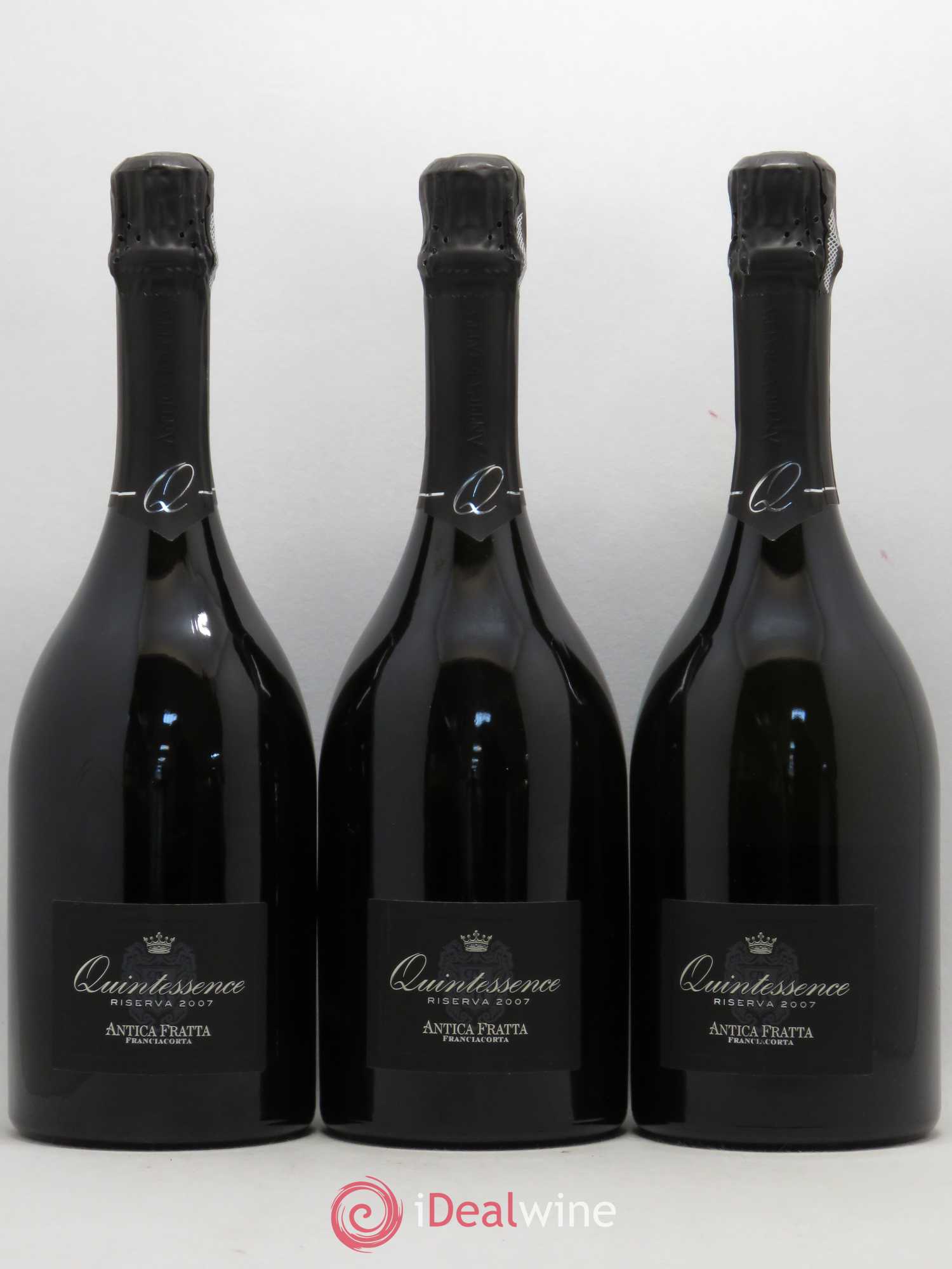 Italie Franciacorta Antica Cantina Fratta Quintessence Extra Brut Riserva 2007 - Posten von 3 Flaschen - 0