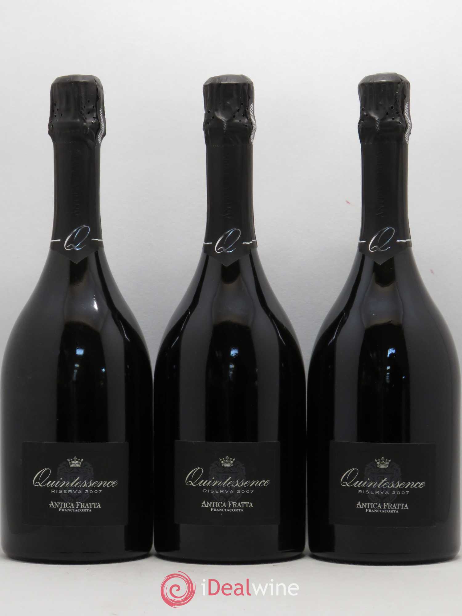 Italie Franciacorta Antica Cantina Fratta Quintessence Extra Brut Riserva 2007 - Posten von 3 Flaschen - 0