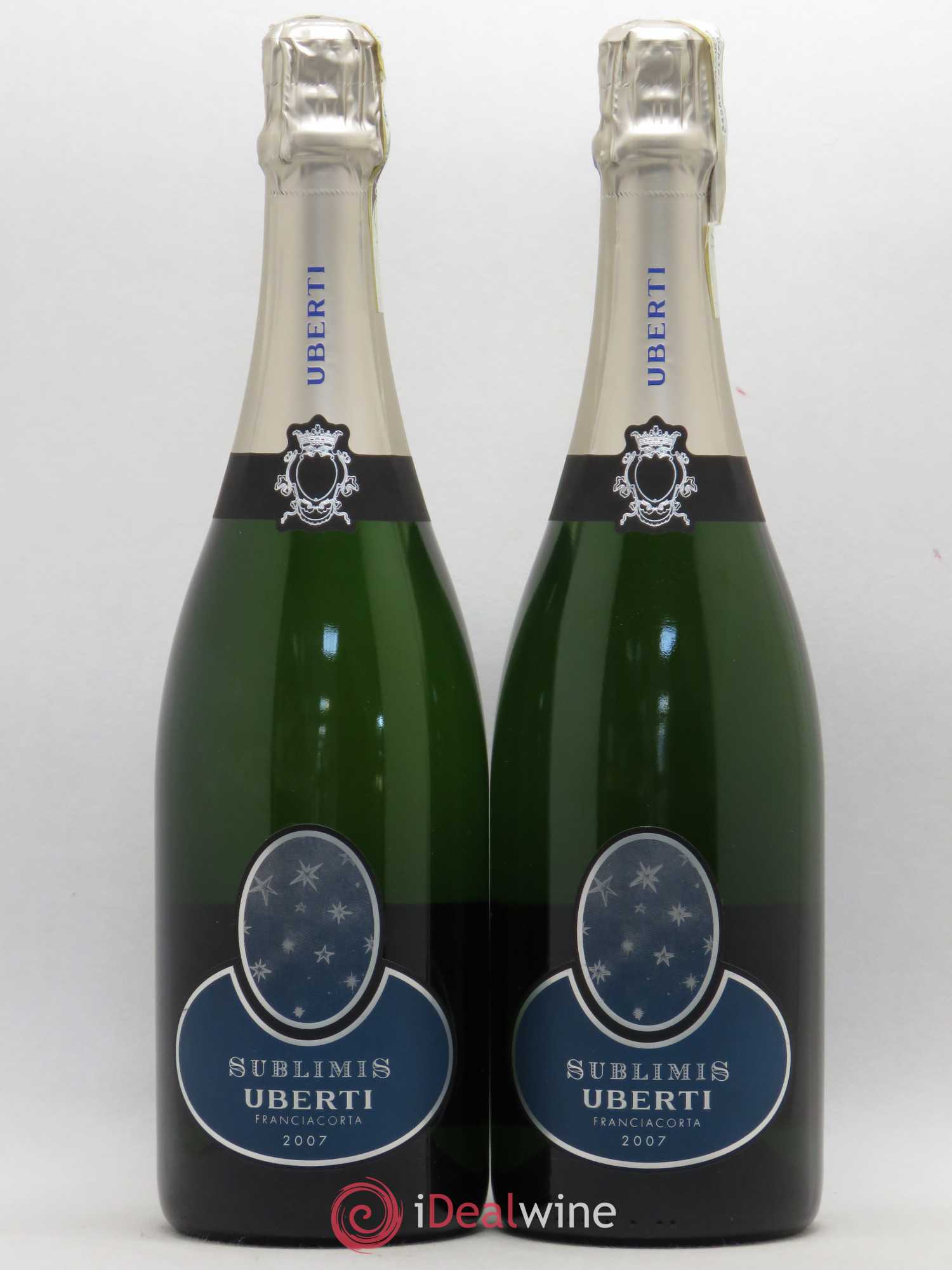 Italie Franciacorta Uberti Sublimis Riserva Non Dosato 2007 - Lotto di 2 bottiglie - 0