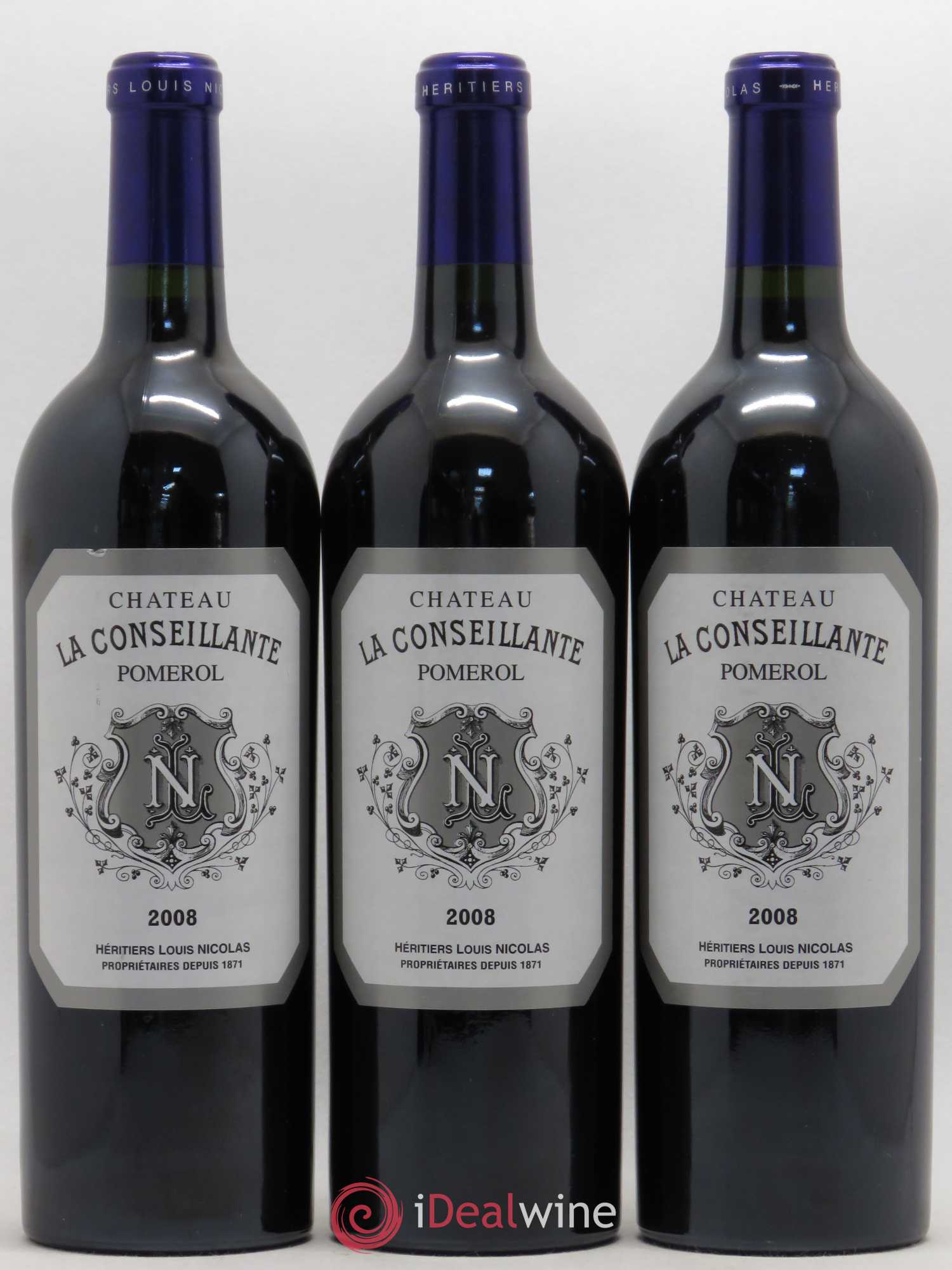 Château la Conseillante 2008 - Lot de 3 bouteilles - 0