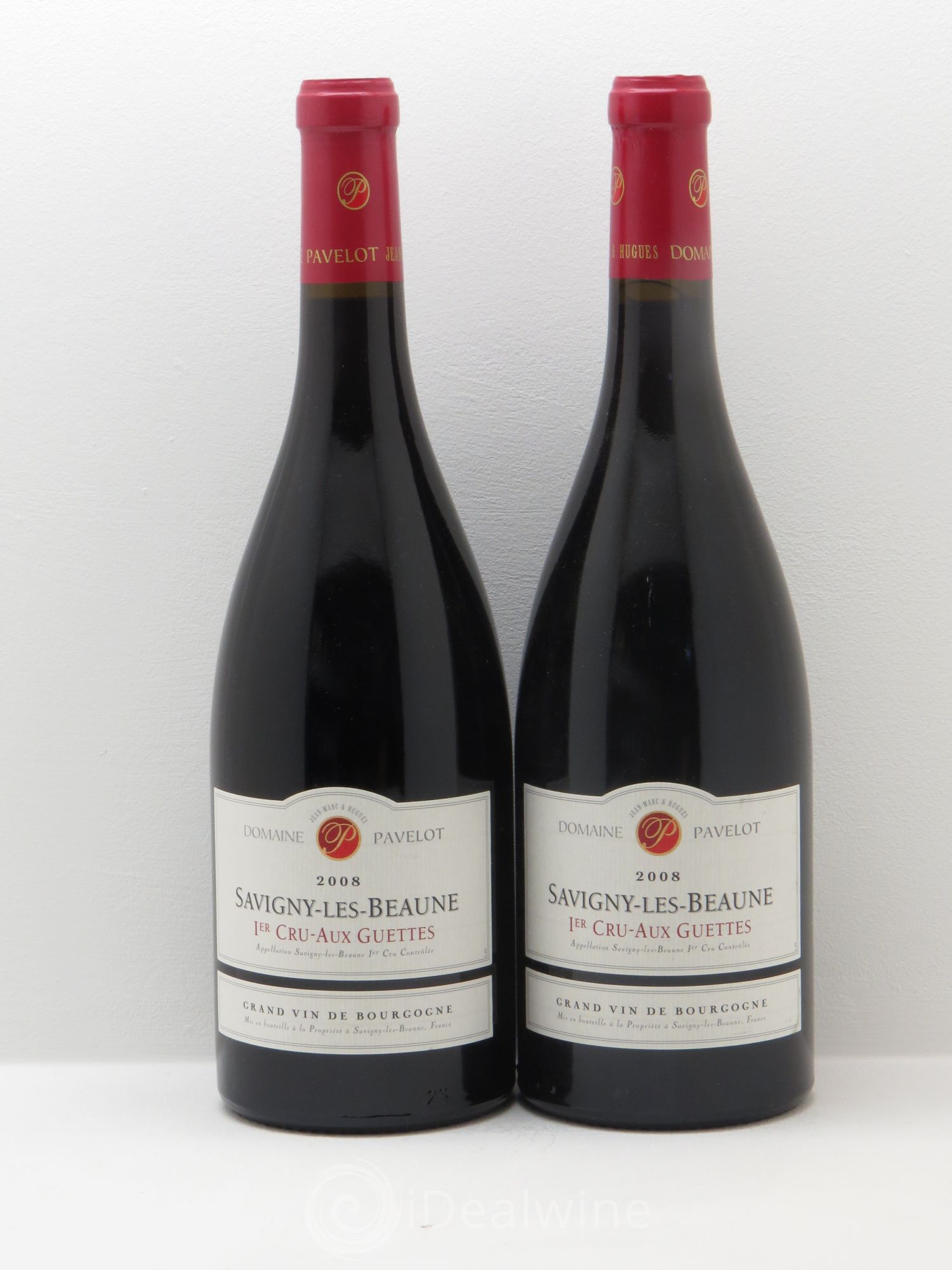 Savigny-lès-Beaune 1er Cru 2008 - Lot de 2 bouteilles - 0