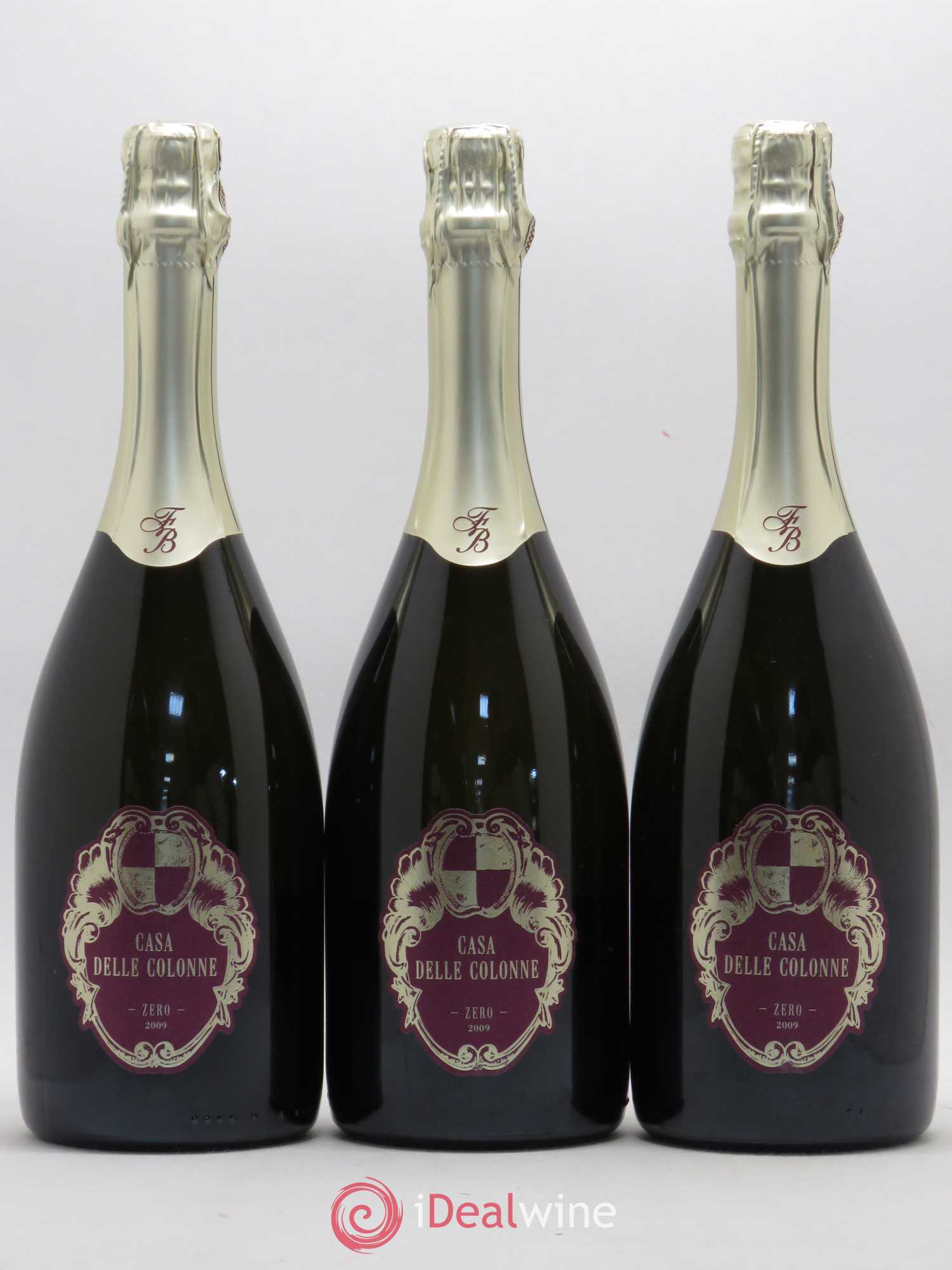 Italie Franciacorta Fratelli Berlucchi Casa della Colonne Dosaggio Zero Riserva 2009 - Posten von 3 Flaschen - 0