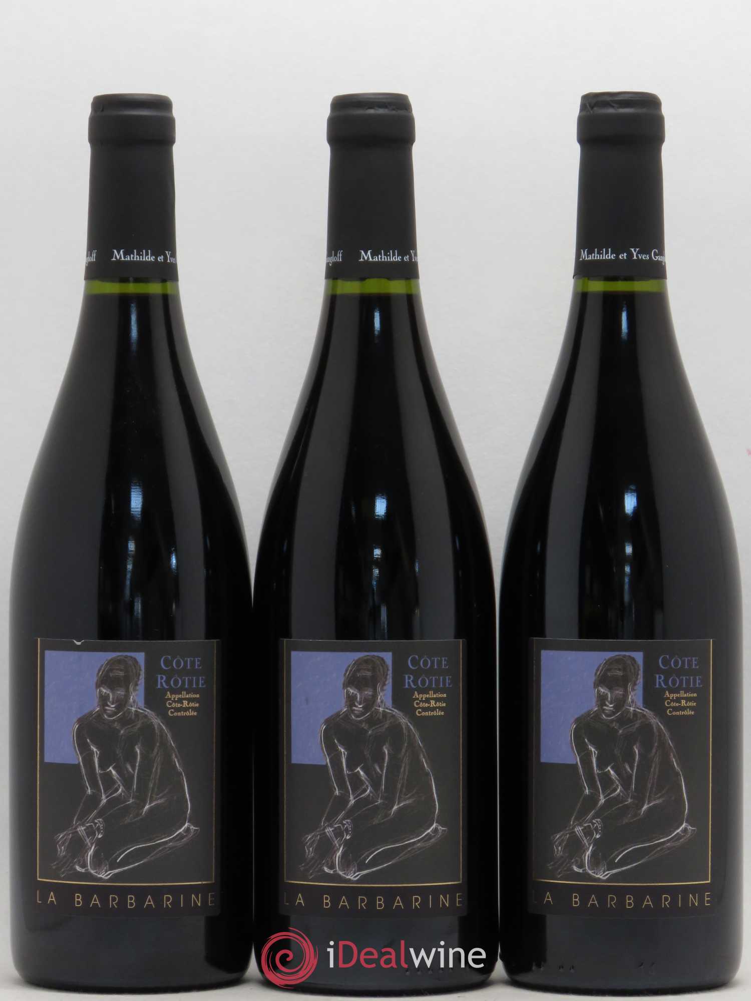 Côte-Rôtie La Barbarine Gangloff (Domaine) 2010 - Lot de 3 bouteilles - 0