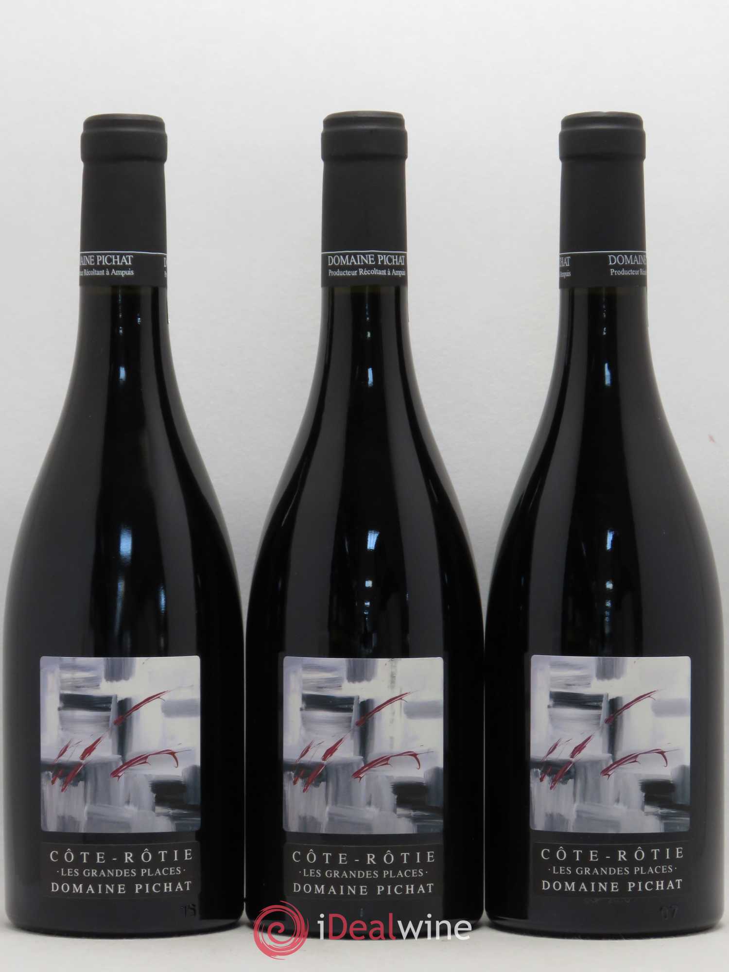 Côte-Rôtie Les Grandes Places Pichat (Domaine) 2010 - Lot de 3 bouteilles - 0