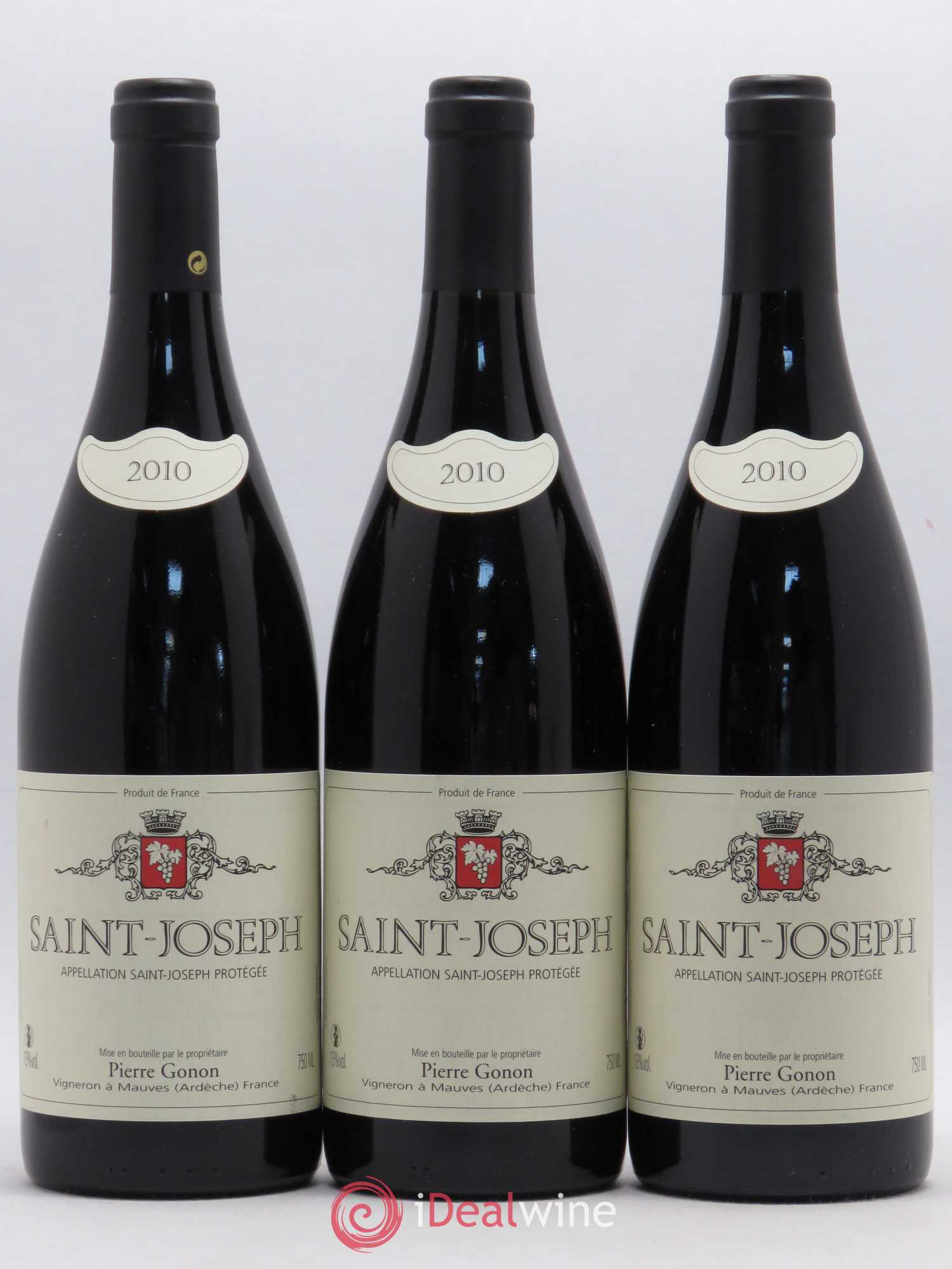 Saint-Joseph Gonon (Domaine) 2010 - Lot de 3 bouteilles - 0