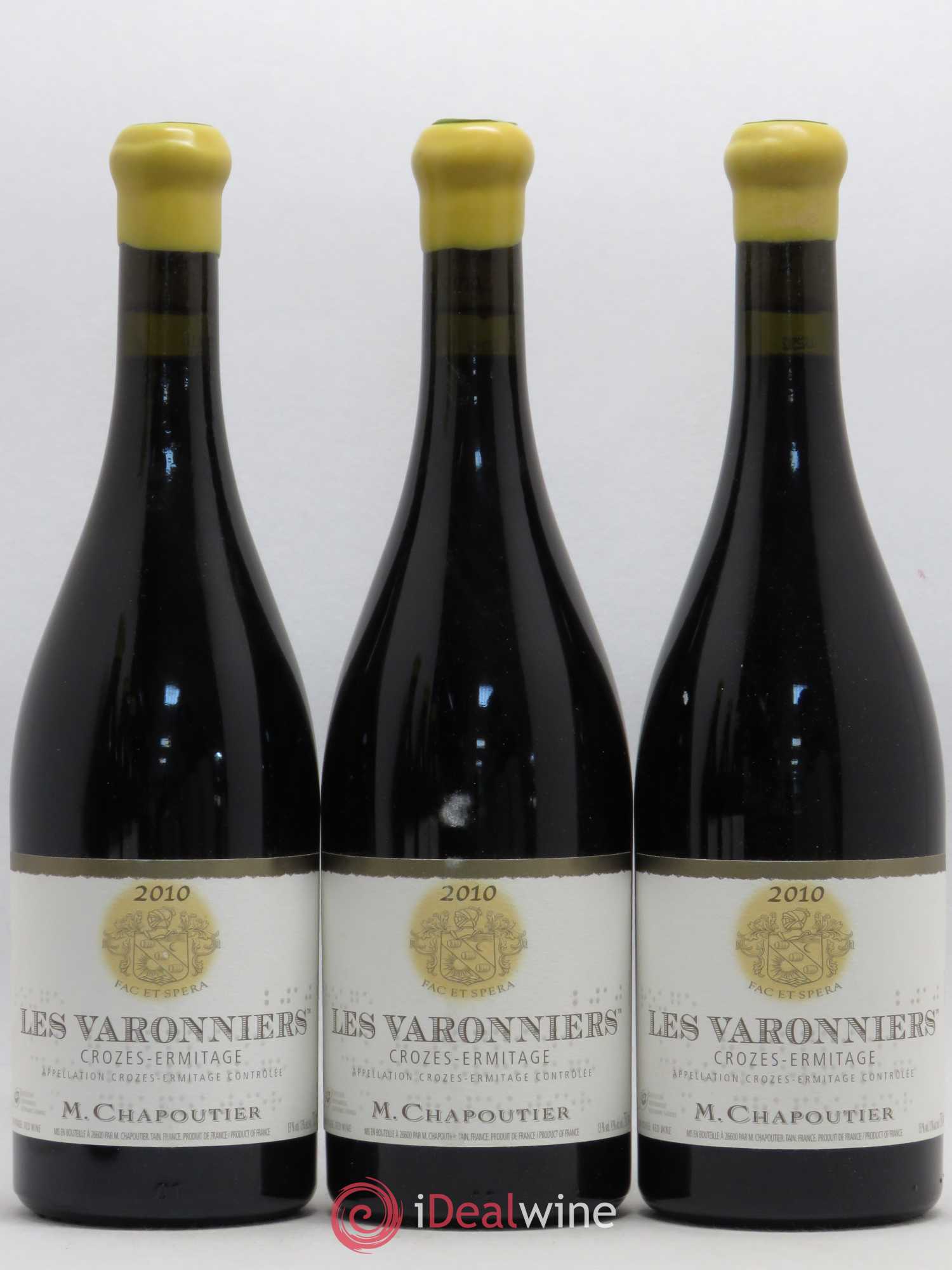 Crozes-Hermitage Les Varonniers Chapoutier 2010 - Lot de 6 bouteilles - 2