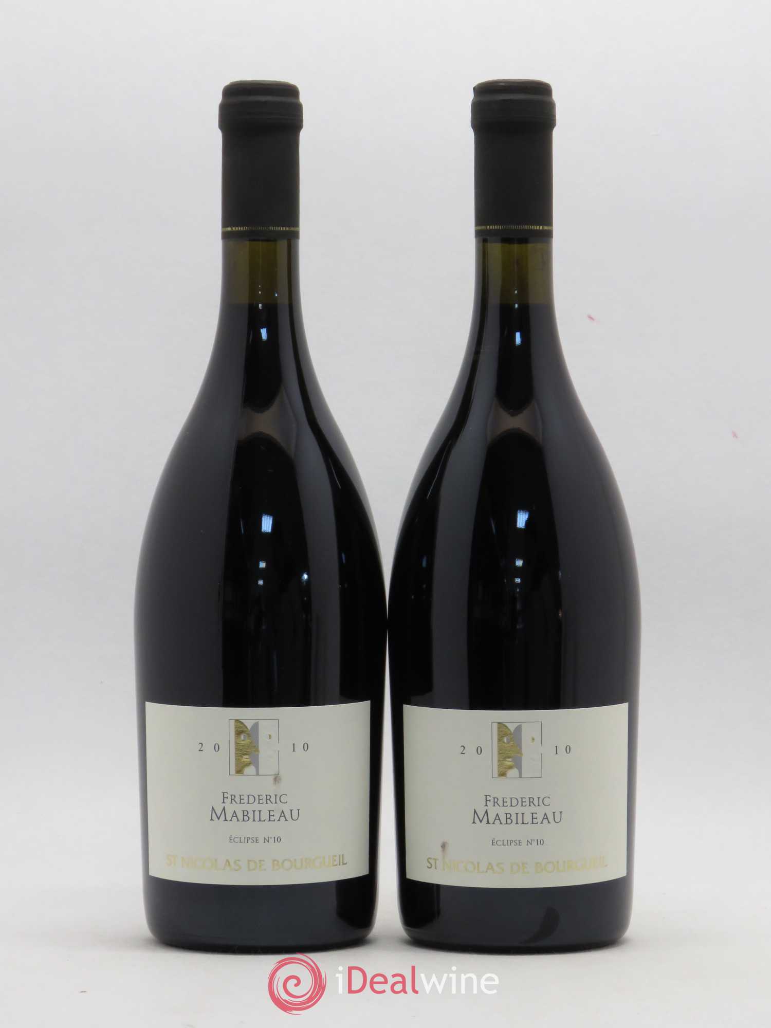 Saint-Nicolas de Bourgueil Eclipse N°10 Domaine Frederic Mabileau 2010 - Posten von 2 Flaschen - 0